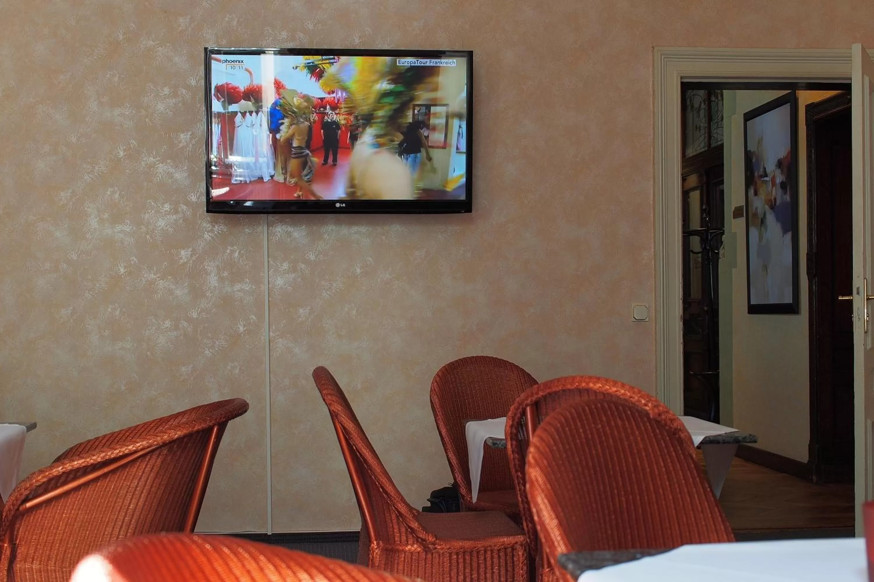 Lounge or bar in Hotel Schlossvilla Derenburg