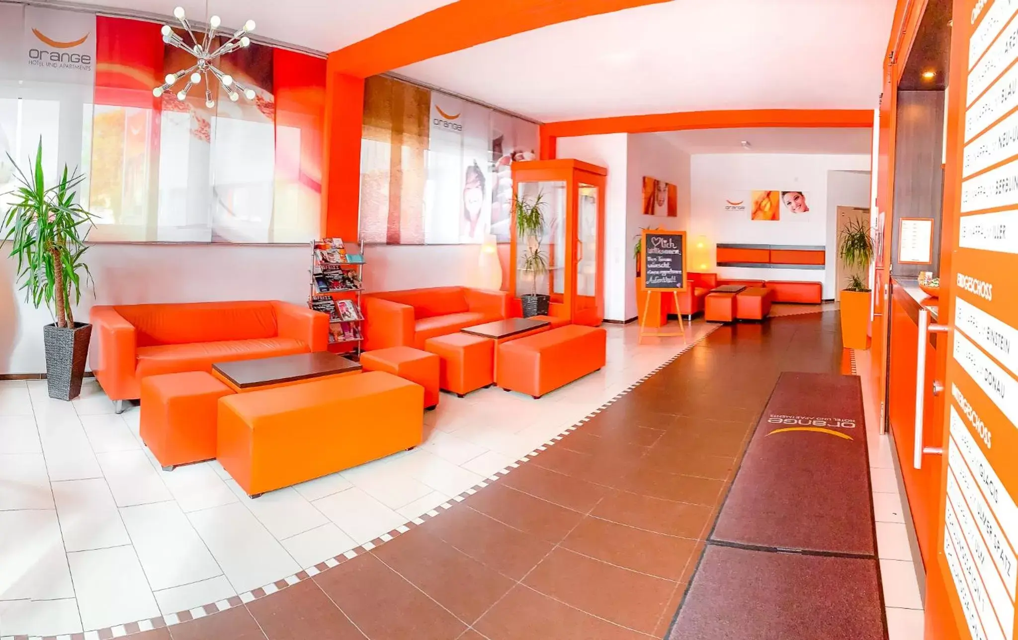 Lobby or reception, Lobby/Reception in Orange Hotel und Apartments