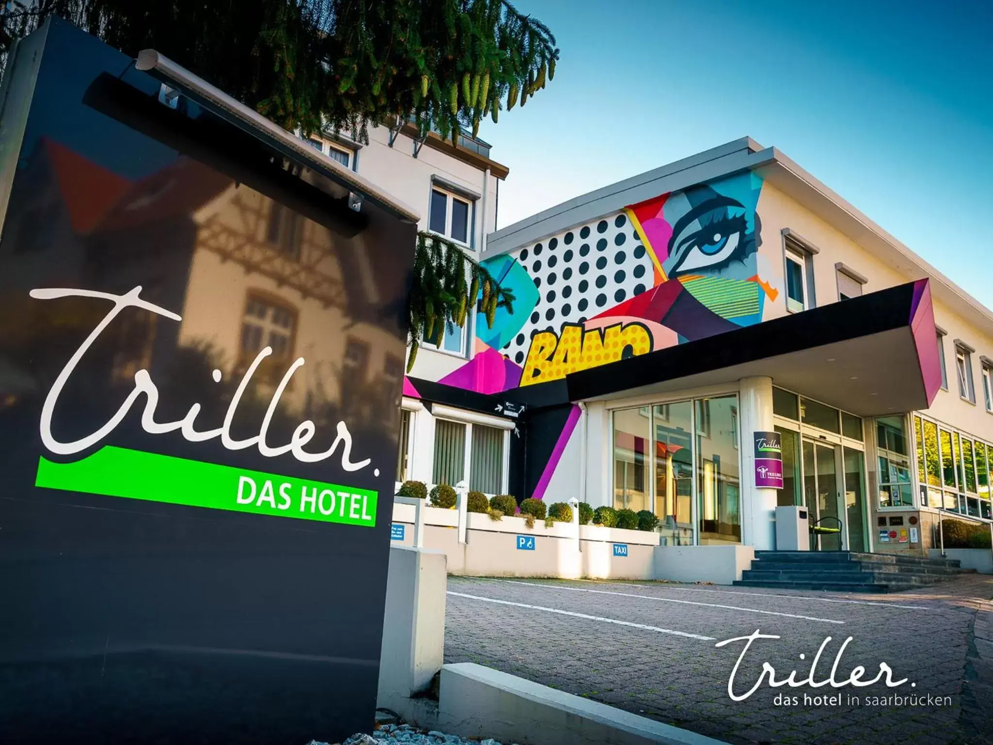 Facade/entrance, Property Logo/Sign in Hotel Am Triller - Hotel & Serviced Apartments