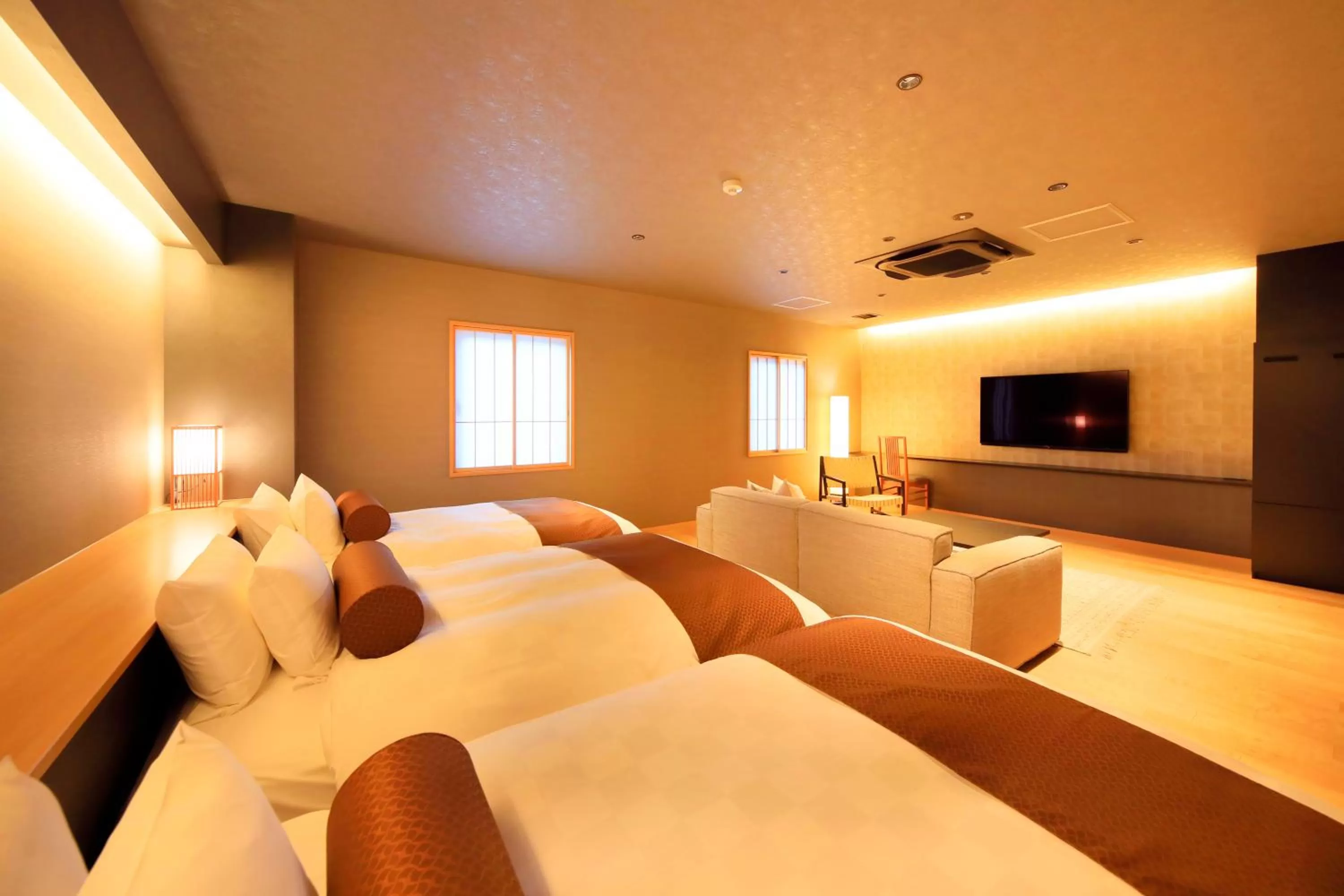 Bed in Waqoo Naritasanmonzen