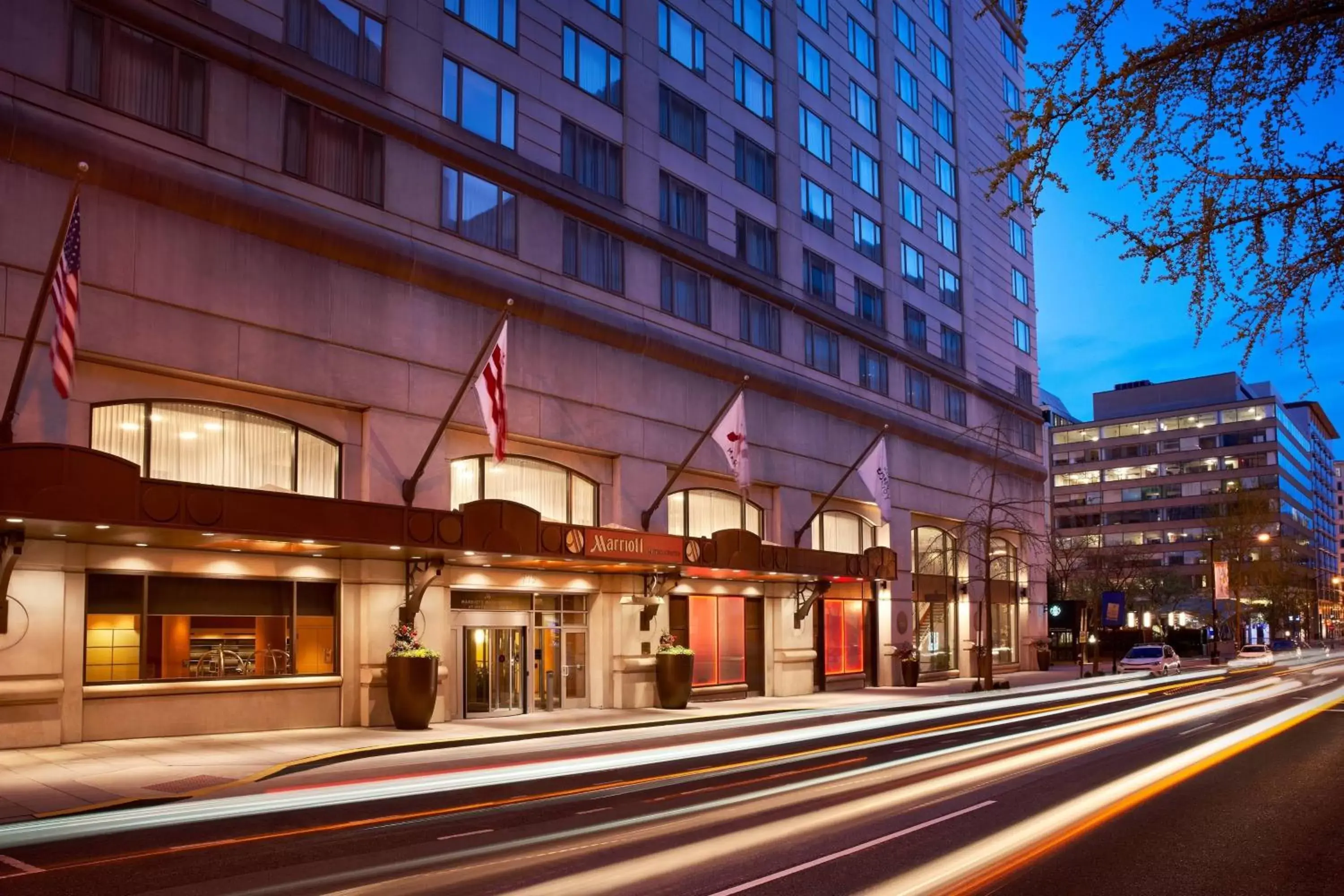 Property Building in Washington Marriott at Metro Center