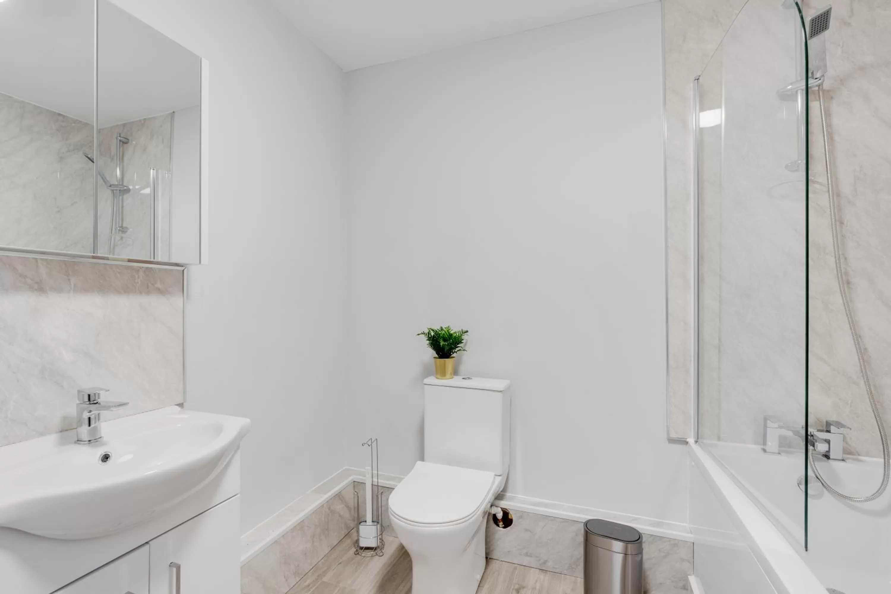 Bathroom in Stanley St Suites By GuestFirst