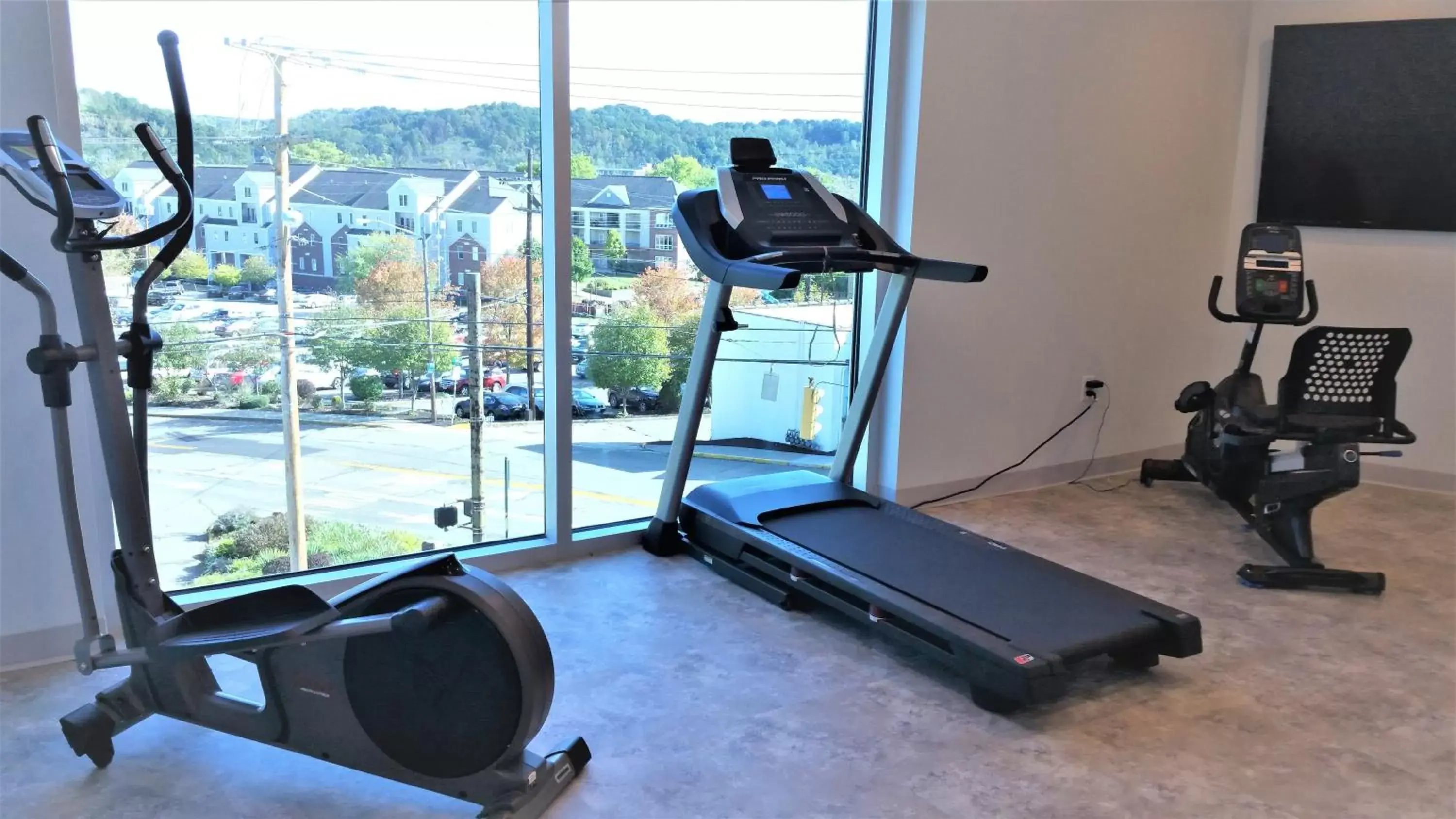 View (from property/room), Fitness Center/Facilities in Athens Central Hotel