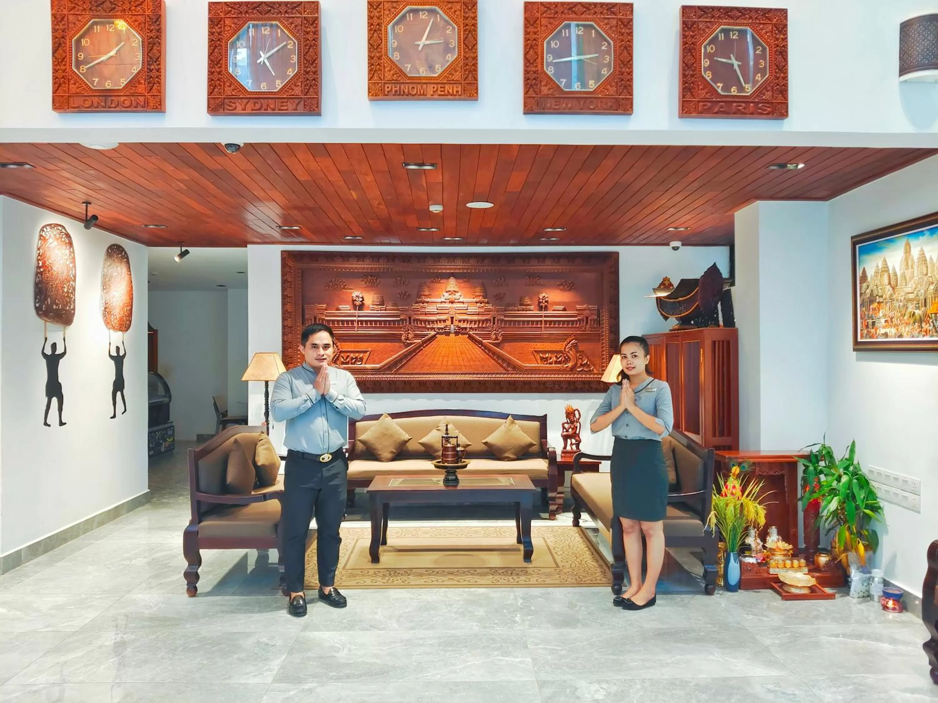 Lobby or reception in Le Botum Hotel