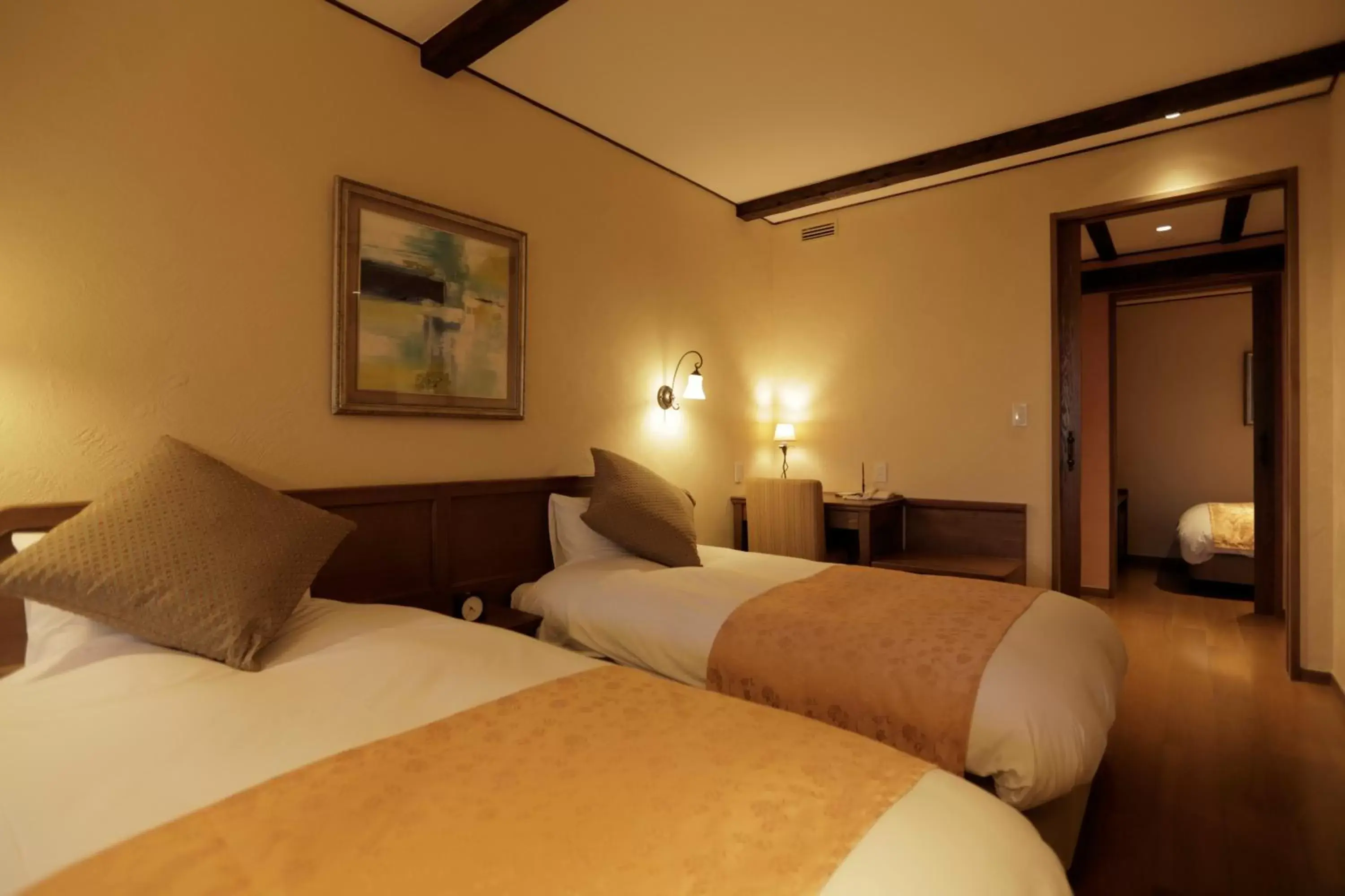 Photo of the whole room, Bed in La Vista Fujikawaguchiko Photo of the whole room, Bed in La Vista Fujikawaguchiko