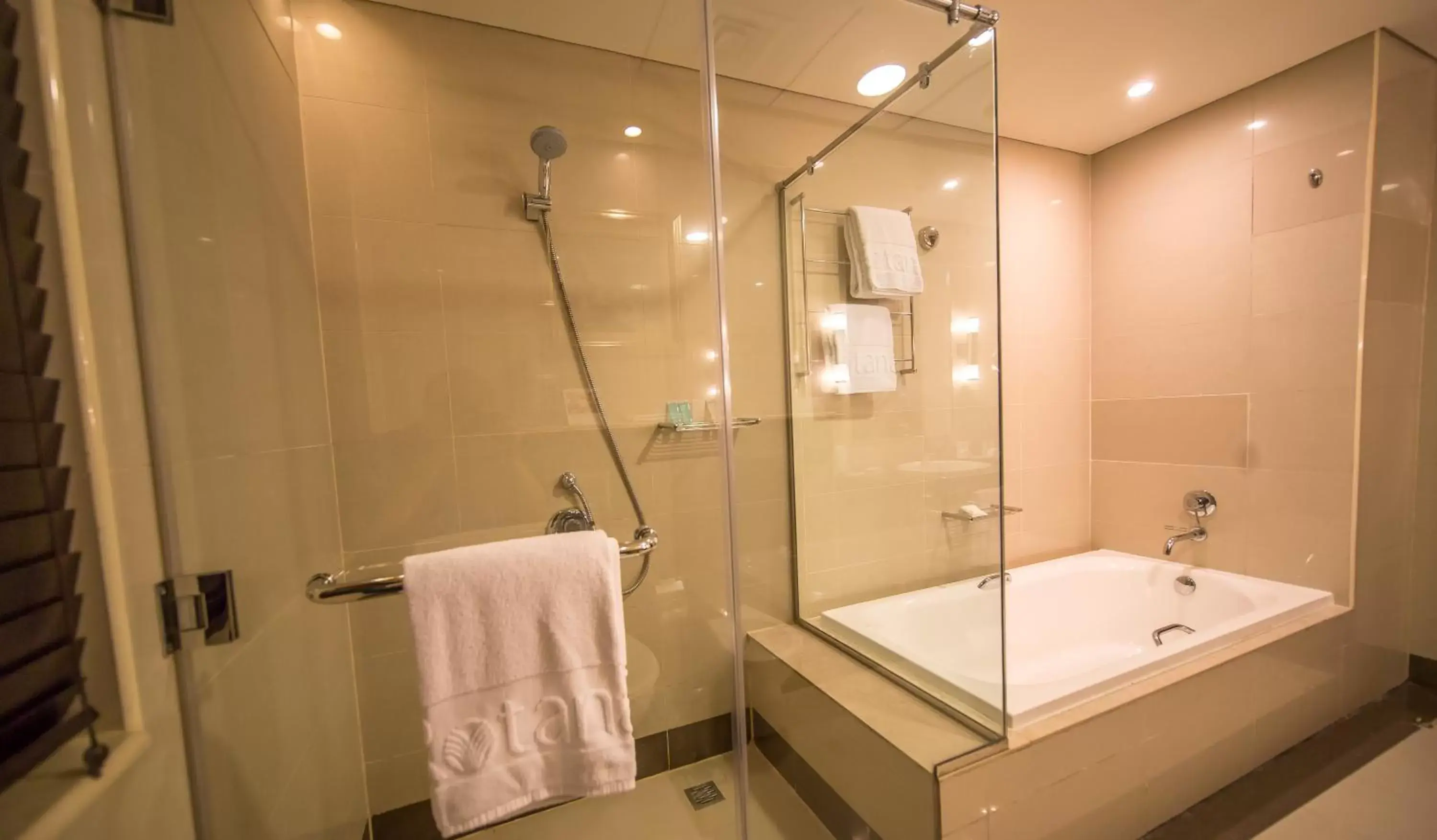 Shower, Bathroom in Media Rotana Dubai