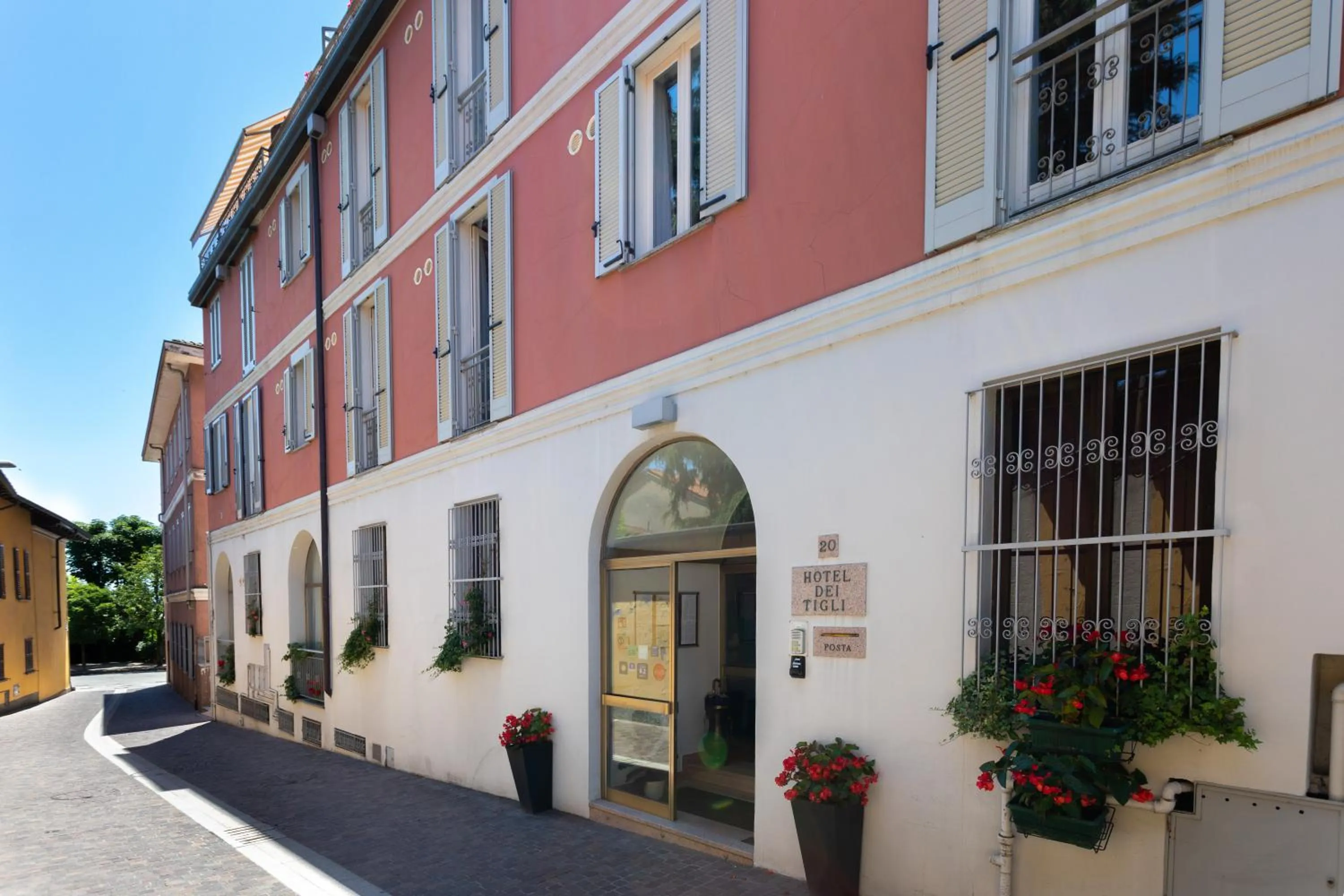 Facade/entrance in Hotel Dei Tigli