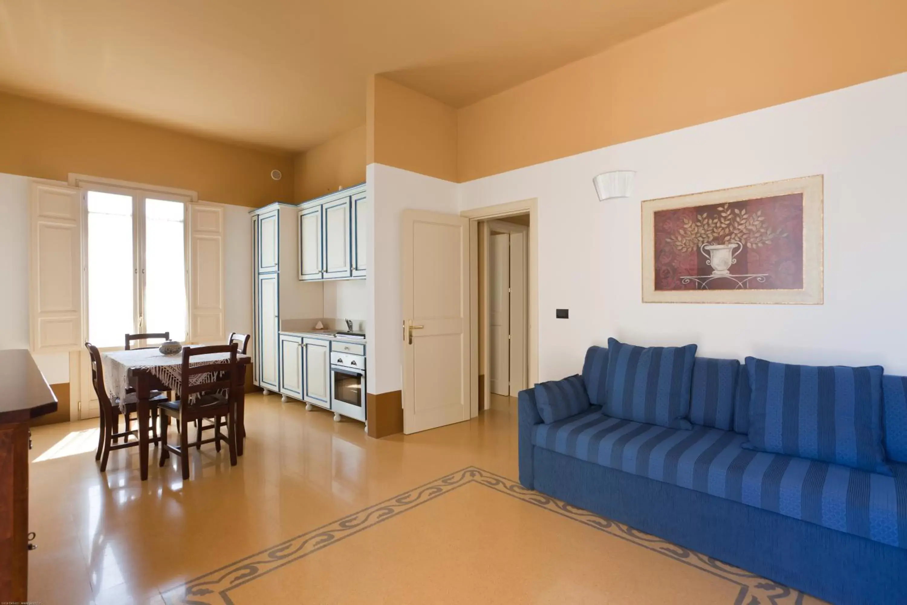 Living room, Seating Area in Palazzo Gambuzza