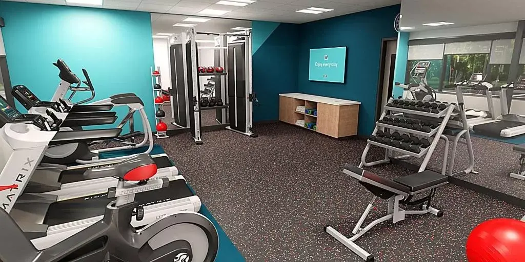 Fitness centre/facilities, Fitness Center/Facilities in avid hotels - Lexington - Hamburg Area, an IHG Hotel