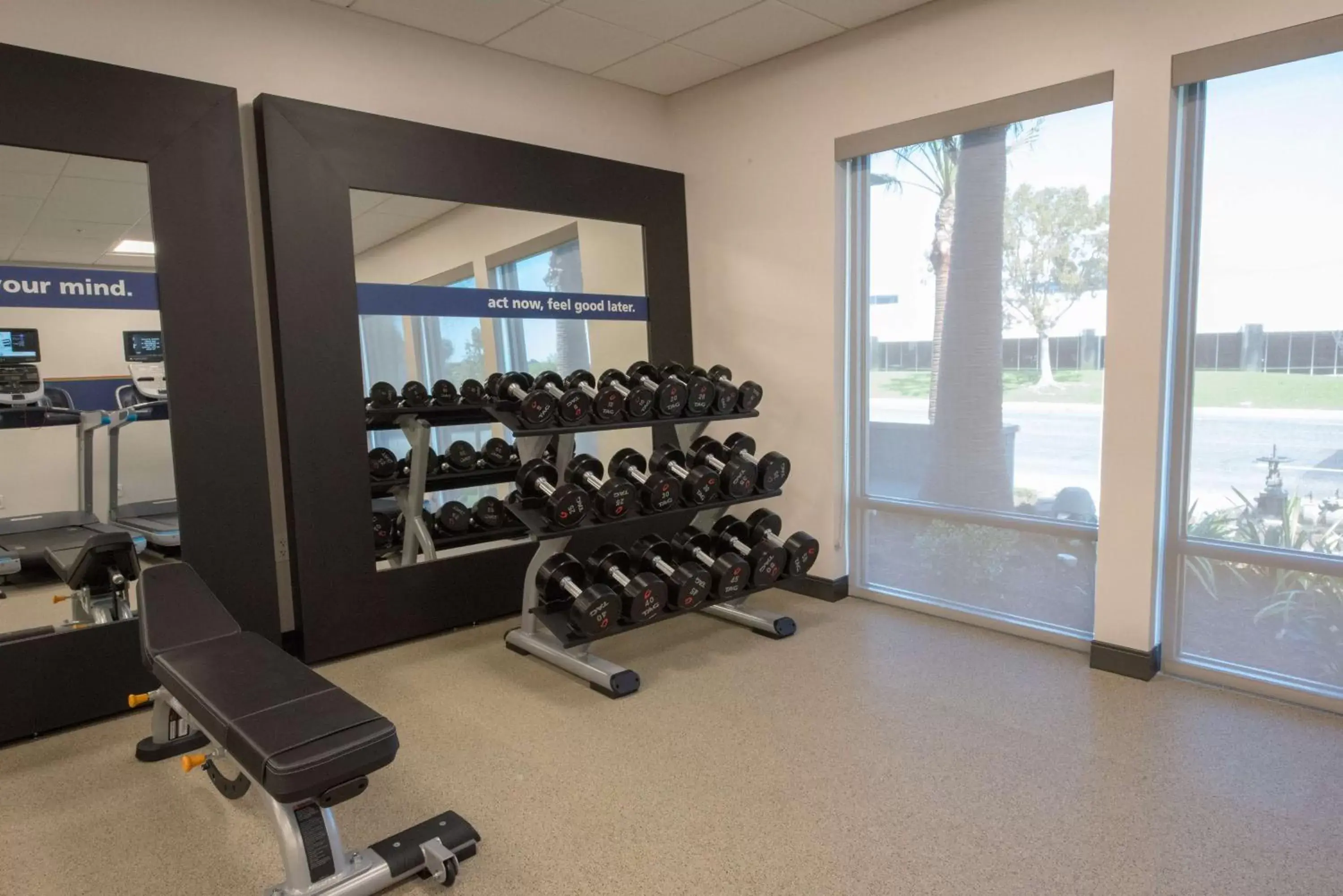 Fitness centre/facilities, Fitness Center/Facilities in Hampton Inn & Suites Irvine/Orange County Airport