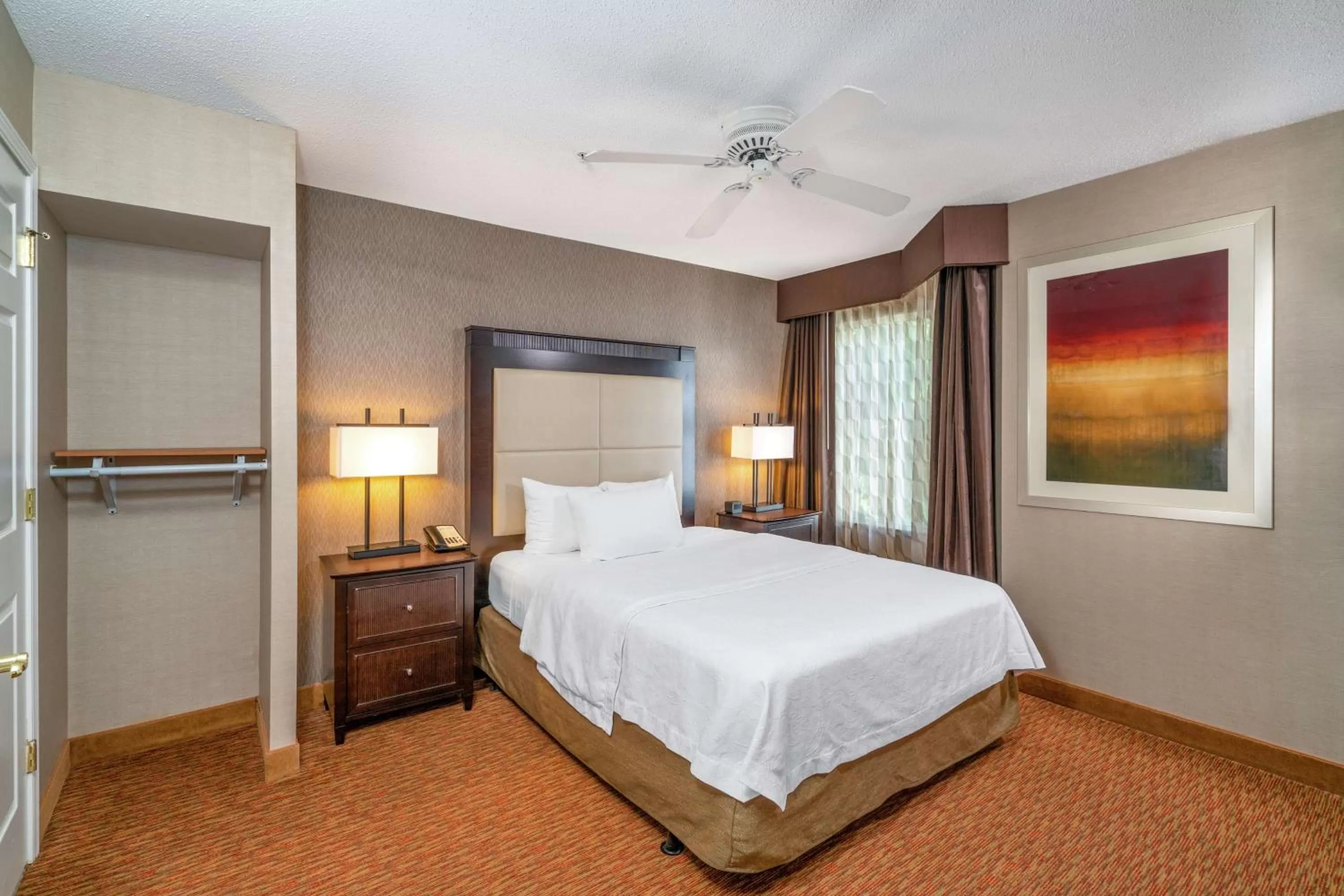 Bed in Homewood Suites Lafayette