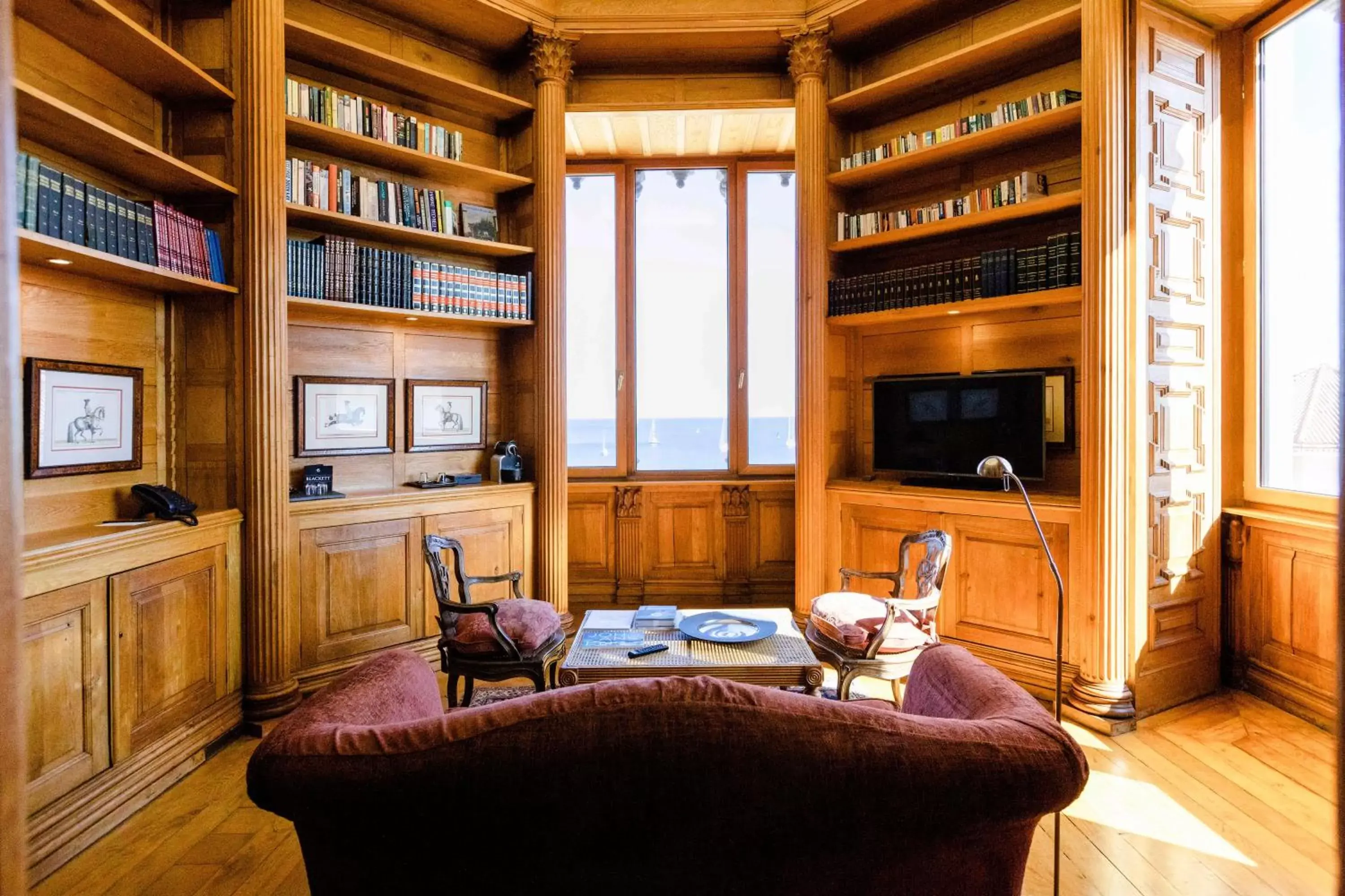 Library, Seating Area in The Albatroz Hotel