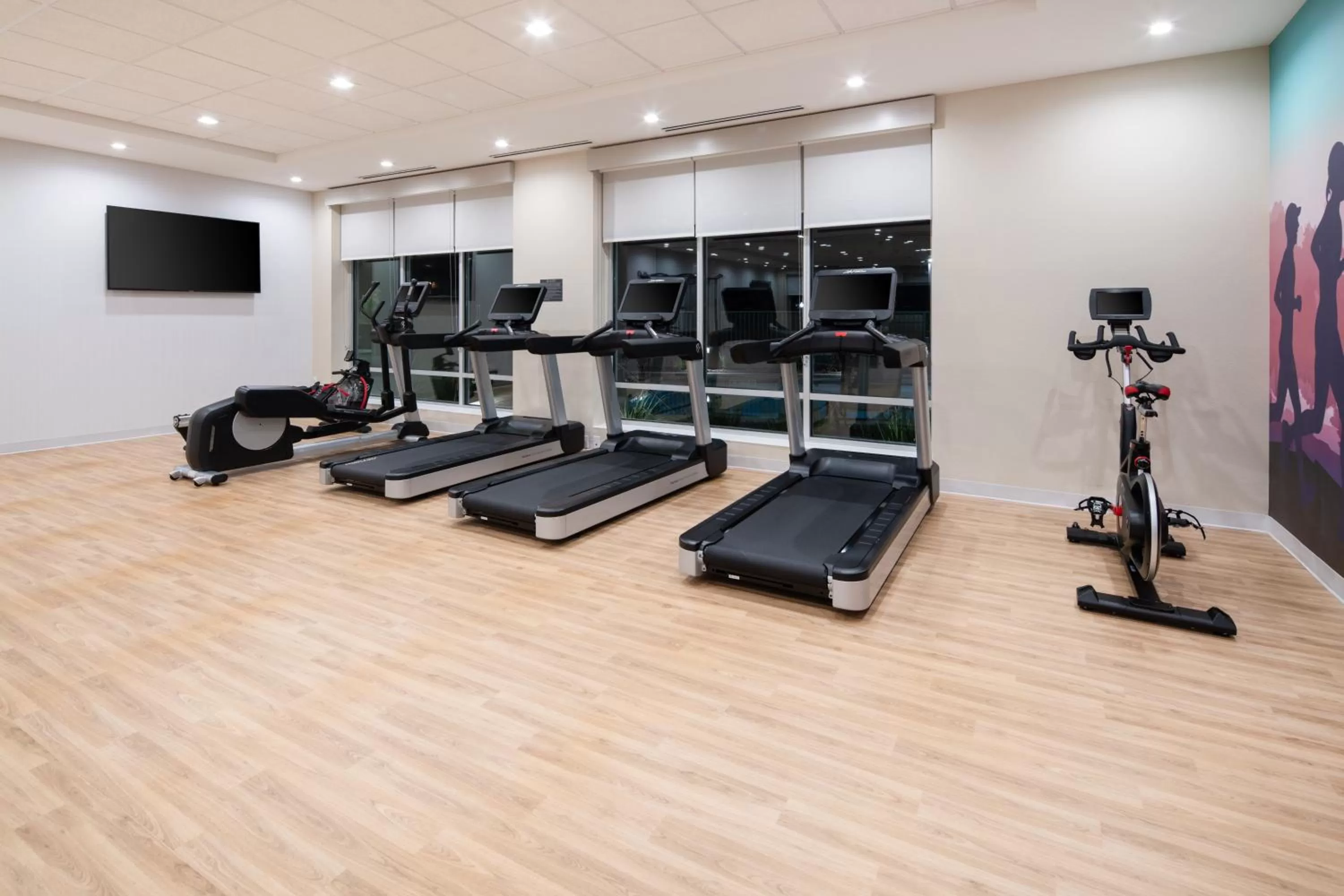 Fitness centre/facilities in Hyatt Place Bakersfield