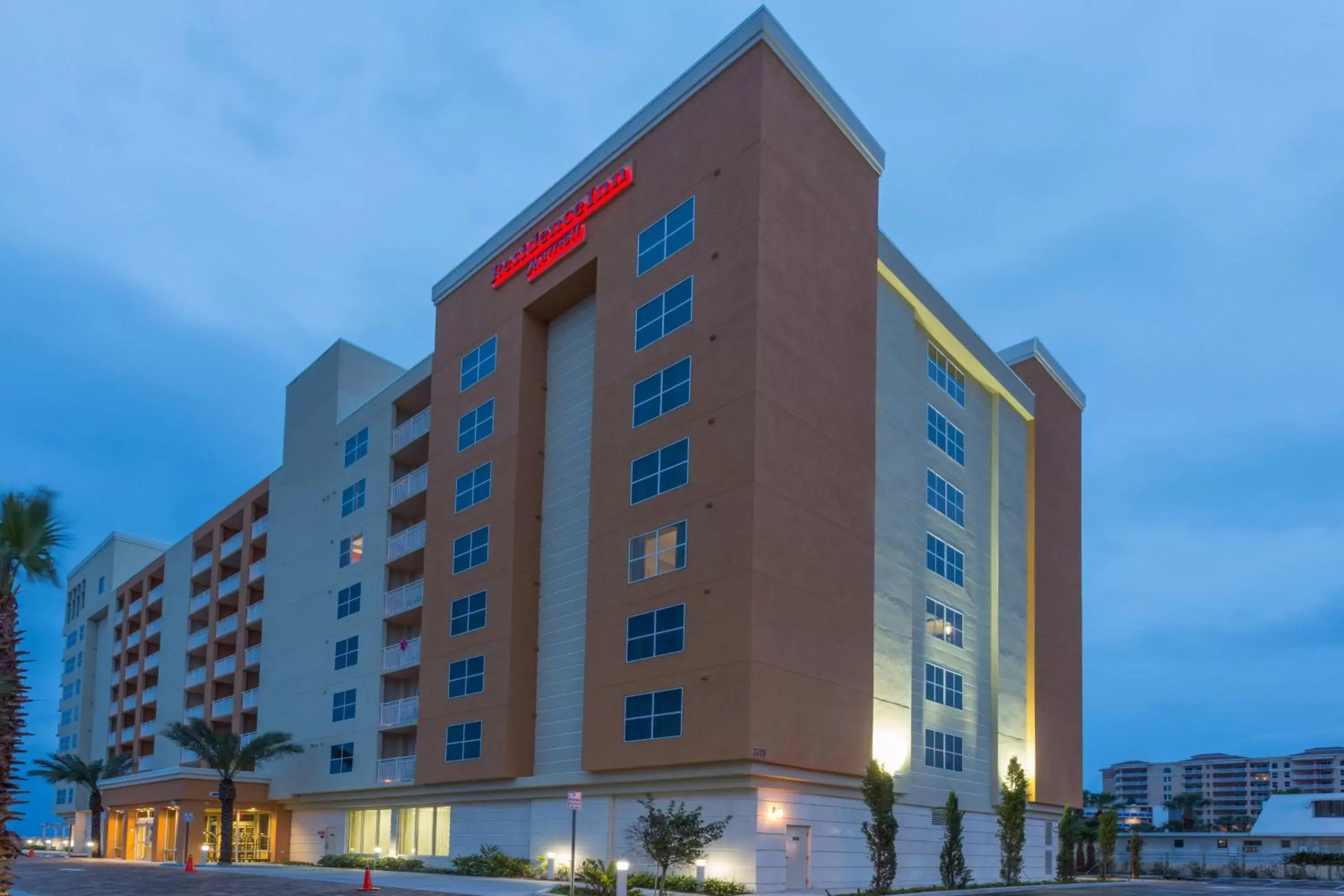 Property Building in Residence Inn by Marriott Daytona Beach Oceanfront