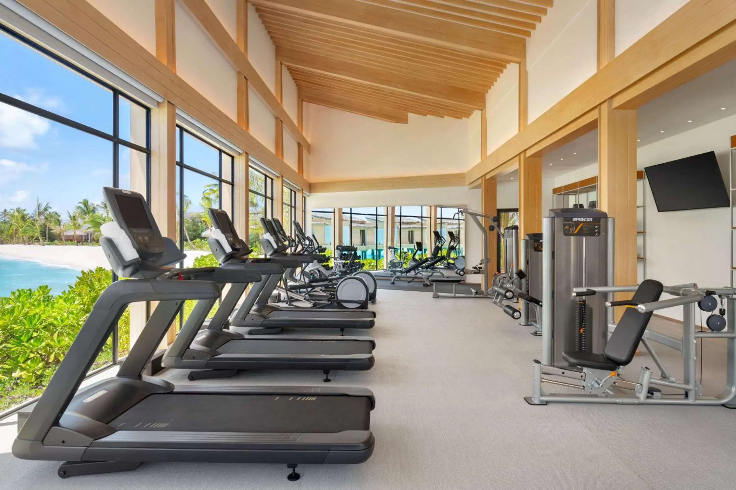 Fitness centre/facilities, Fitness Center/Facilities in Hilton Maldives Amingiri Resort & Spa