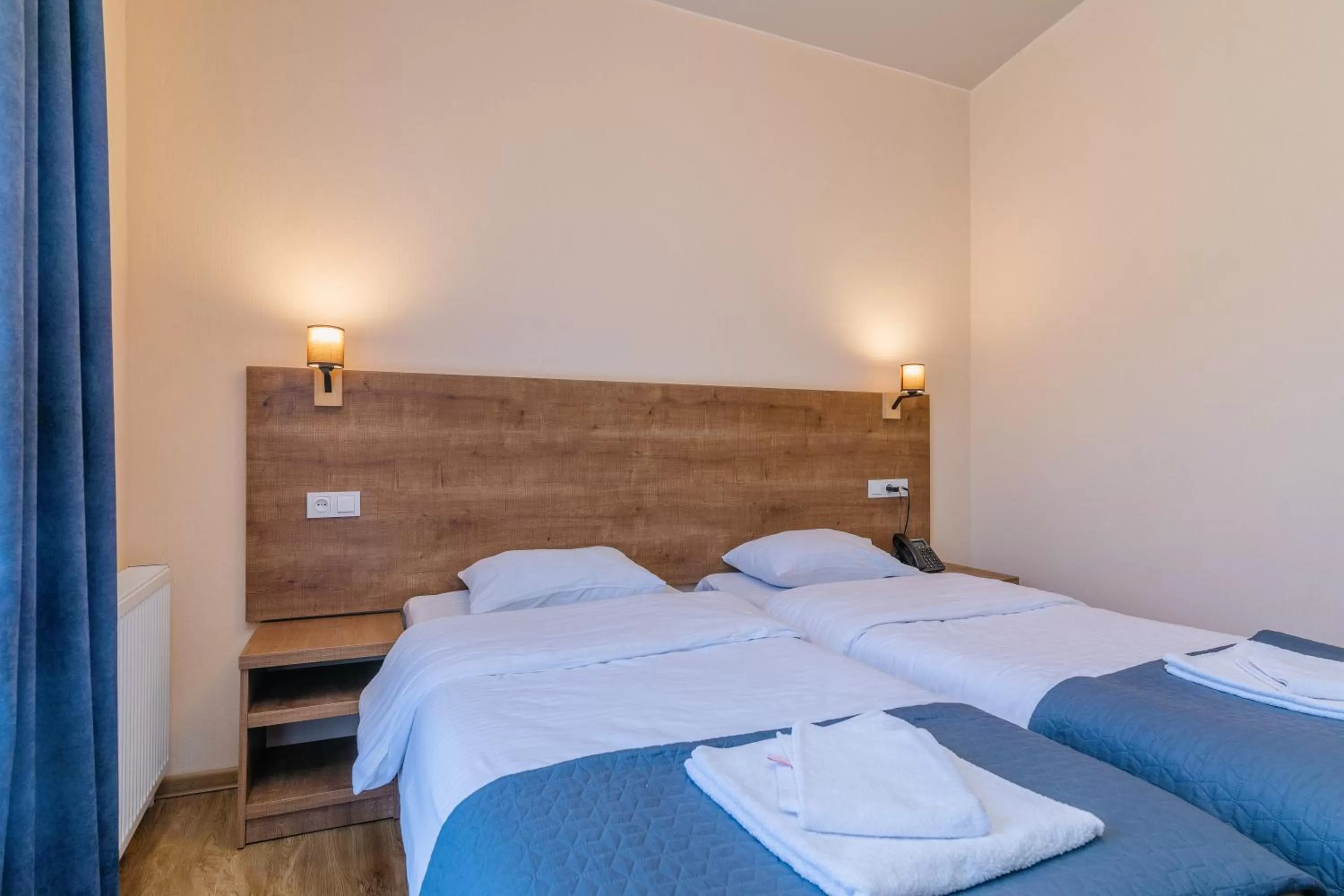 Bed in Hotel Green Town