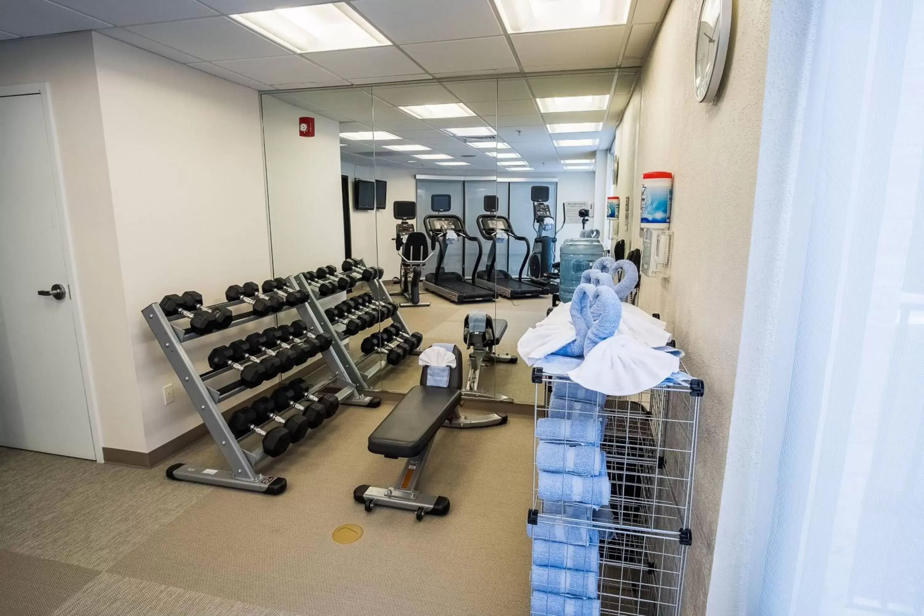 Fitness centre/facilities, Fitness Center/Facilities in SpringHill Suites by Marriott Winston-Salem Hanes Mall