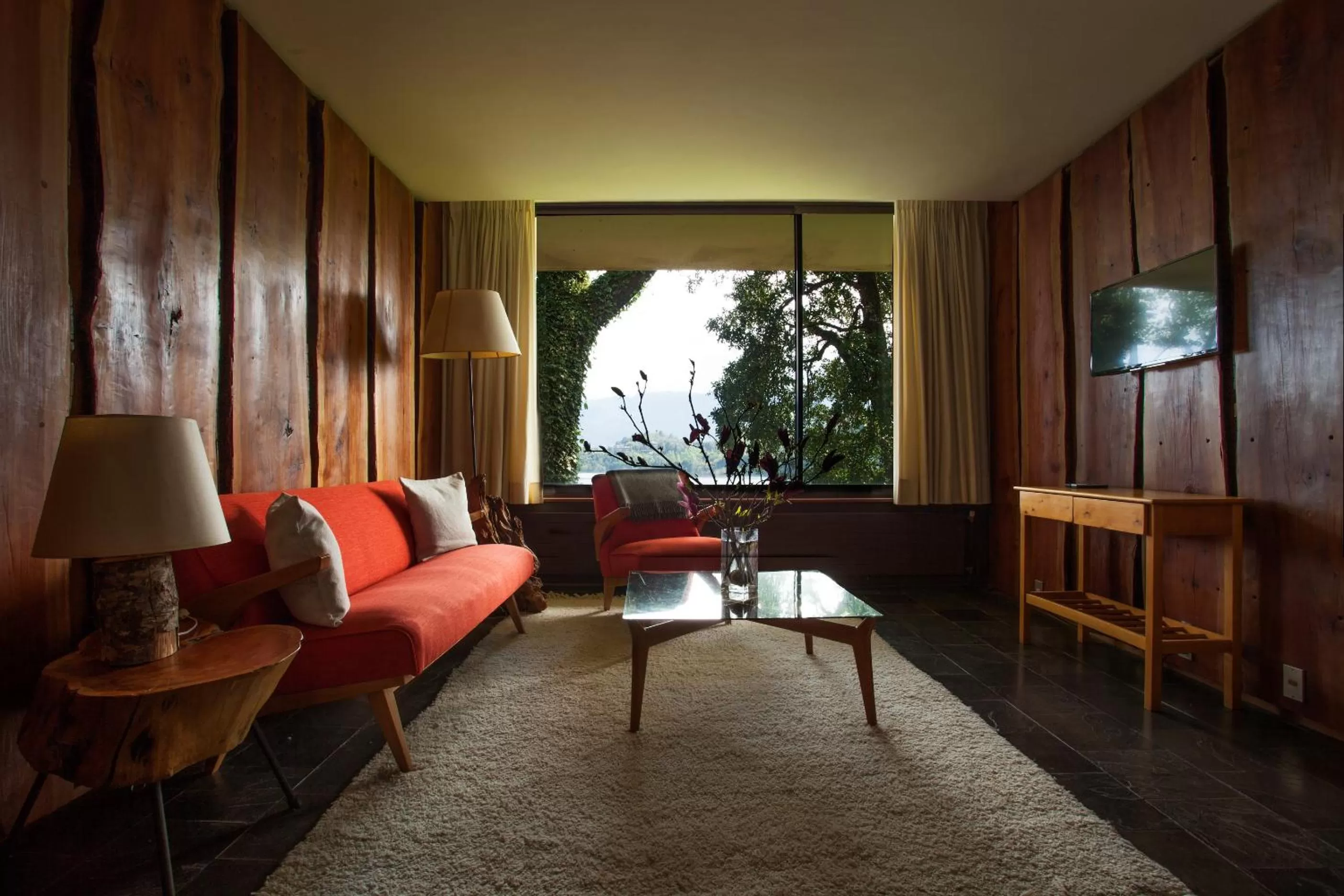 Living room in Hotel Antumalal