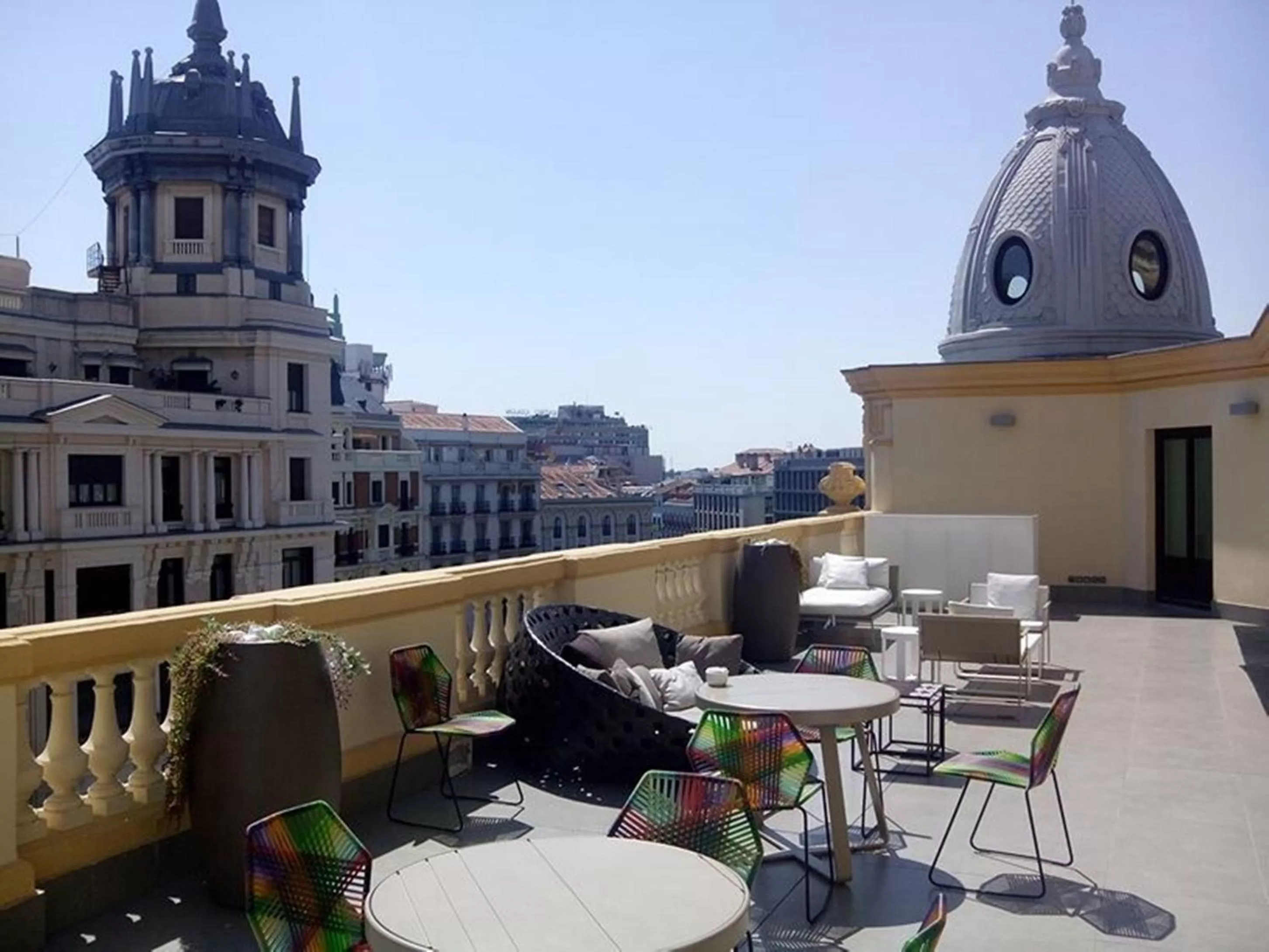 Balcony/Terrace in Hotel Sardinero Madrid