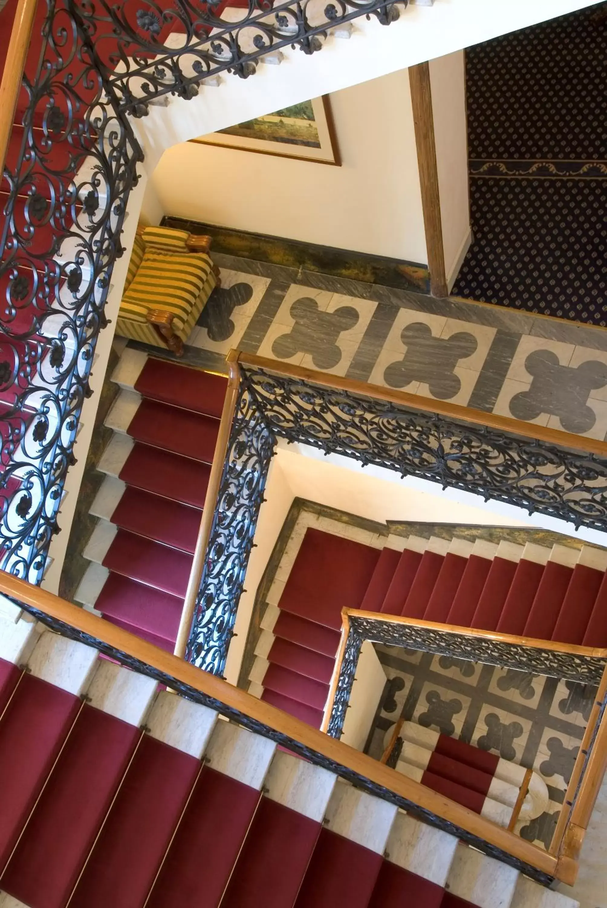 Decorative detail in Brufani Palace Hotel - Small Luxury Hotels of the World