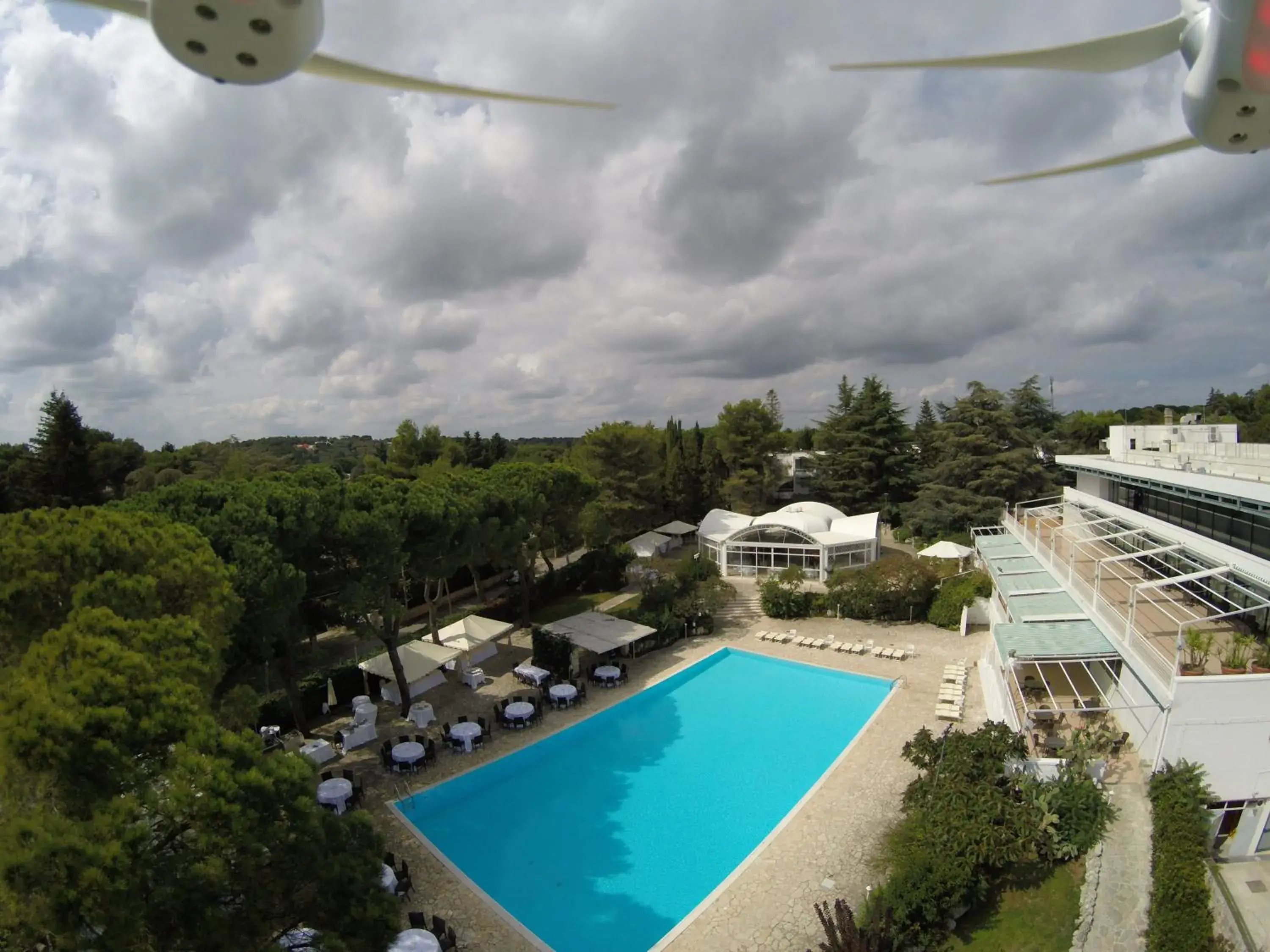 Pool View in Hotel Sierra Silvana