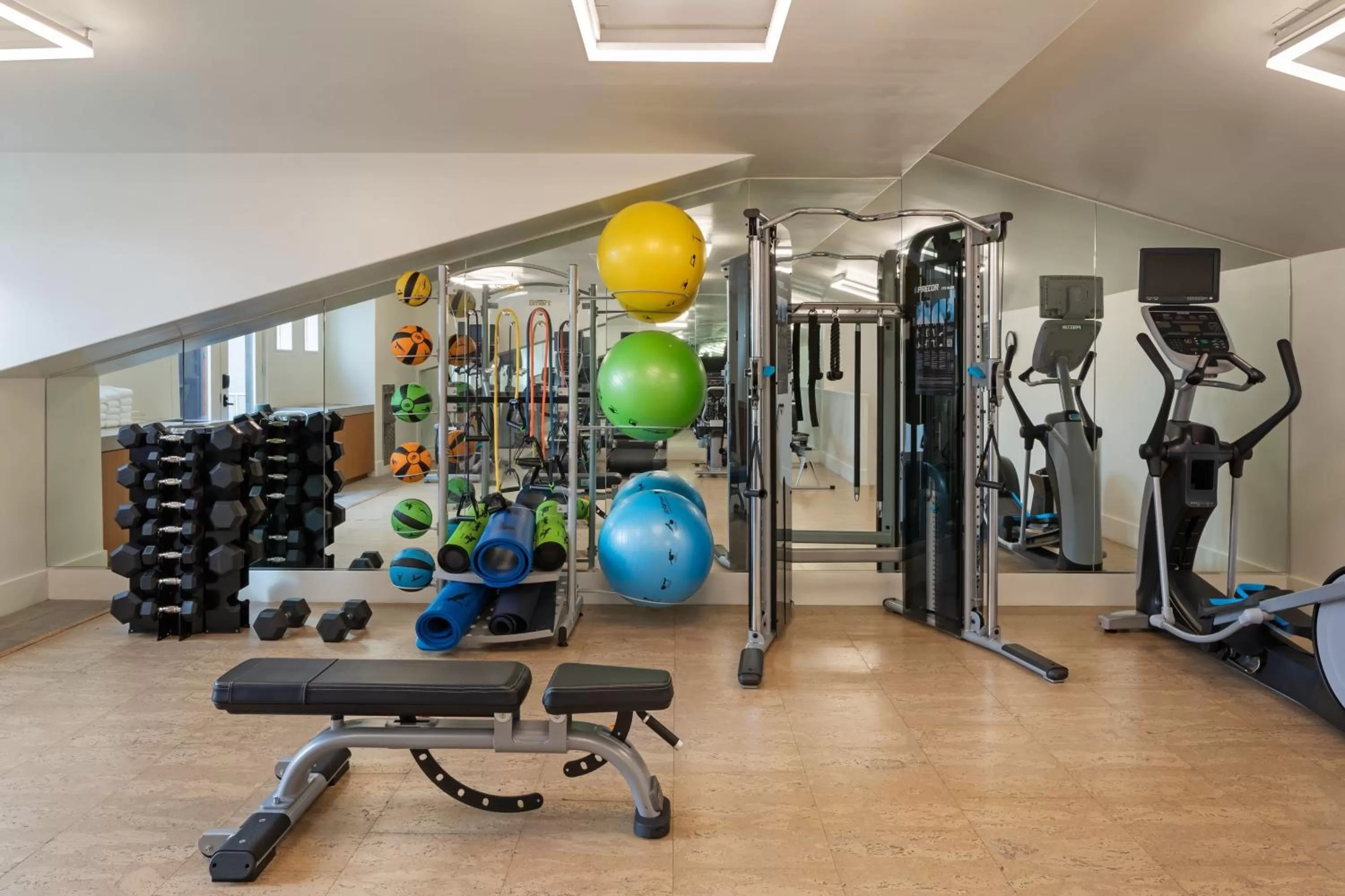 Fitness centre/facilities in HOTEL CERRO, Autograph Collection