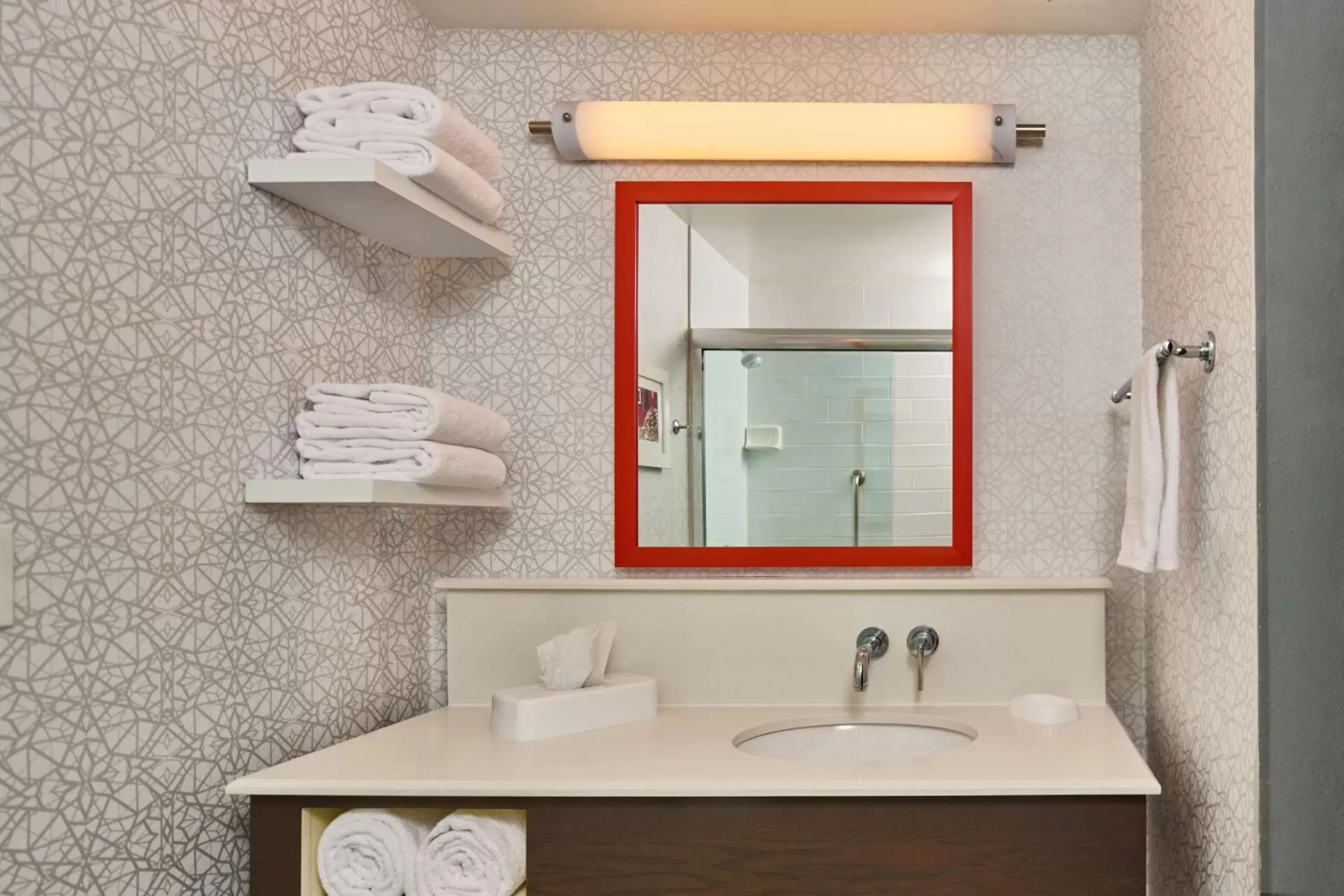 Bathroom in Hampton Inn By Hilton Anchorage