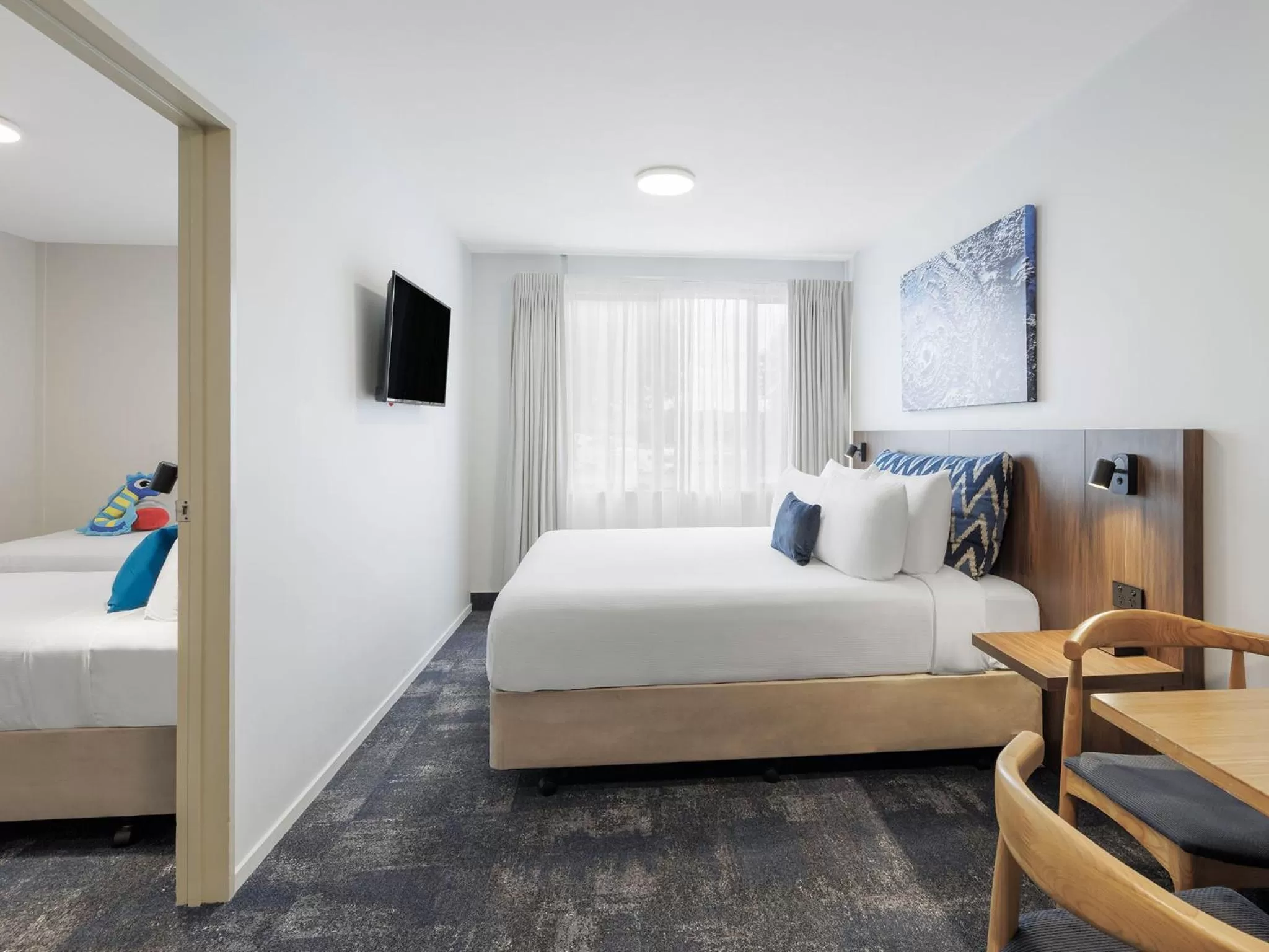 Bedroom, Bed in JetPark Hotel Rotorua