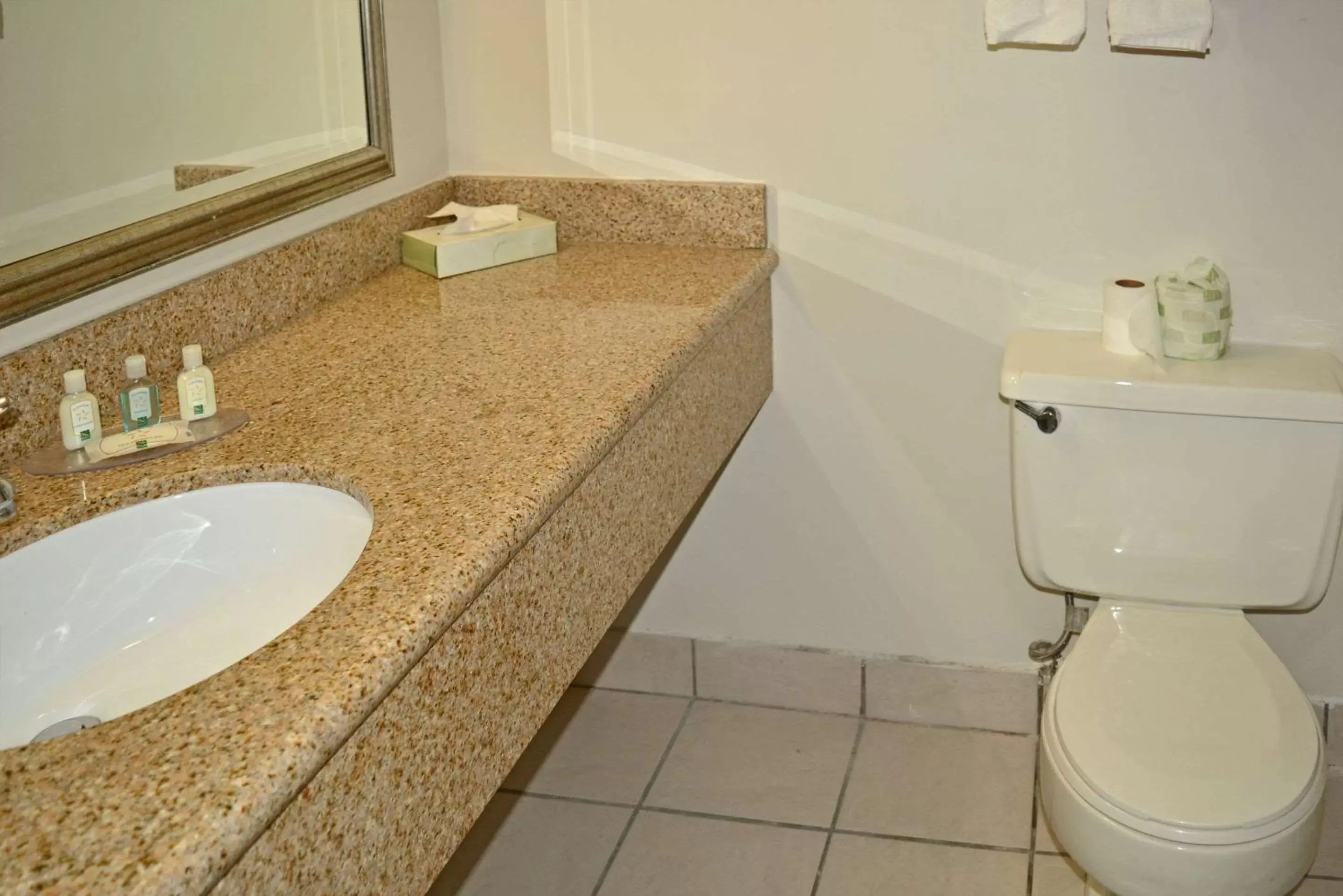 Bedroom, Bathroom in Quality Inn & Suites East Syracuse - Carrier Circle