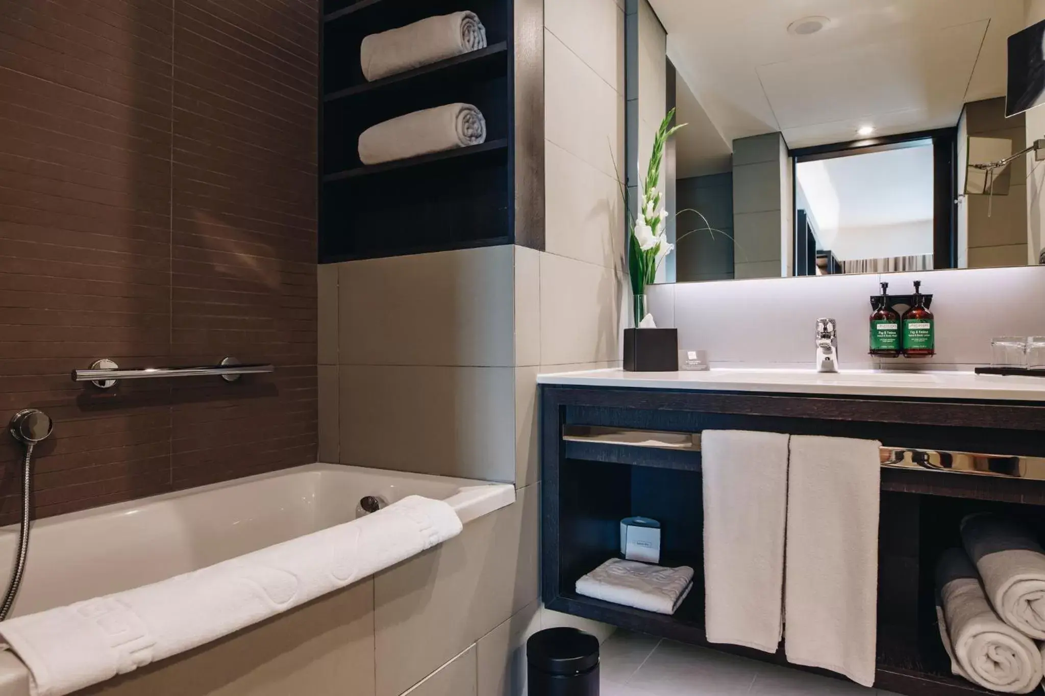 Photo of the whole room, Bathroom in Crowne Plaza Belgrade, an IHG Hotel