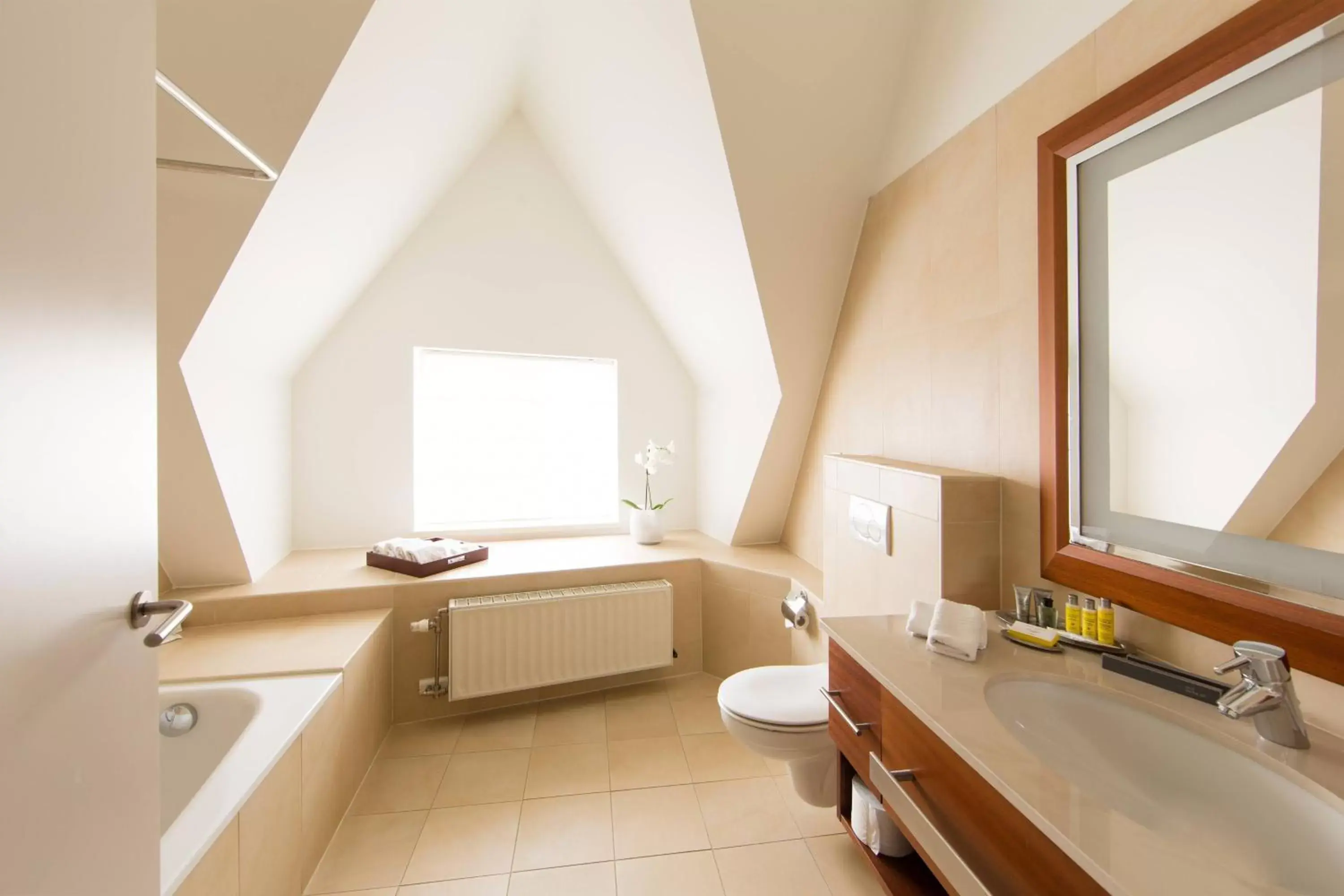 Bathroom in Ghent Marriott Hotel