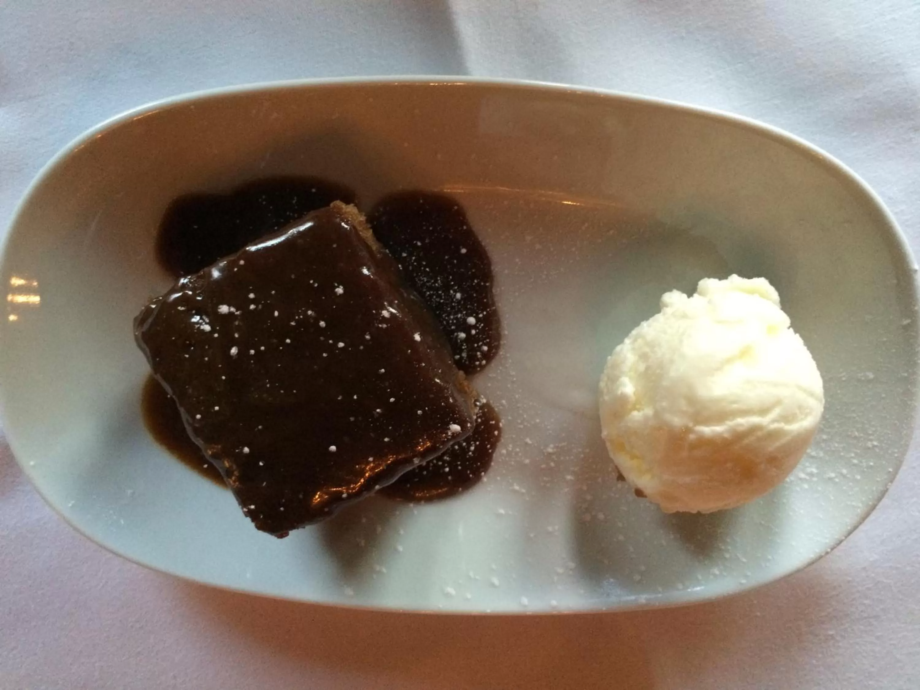 Food close-up in The Eagles Hotel