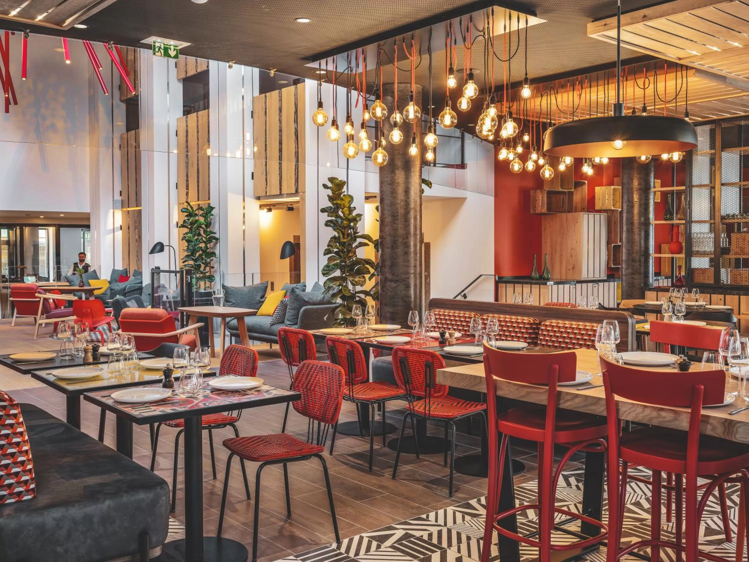 Patio in Novotel Paris Vaugirard Montparnasse