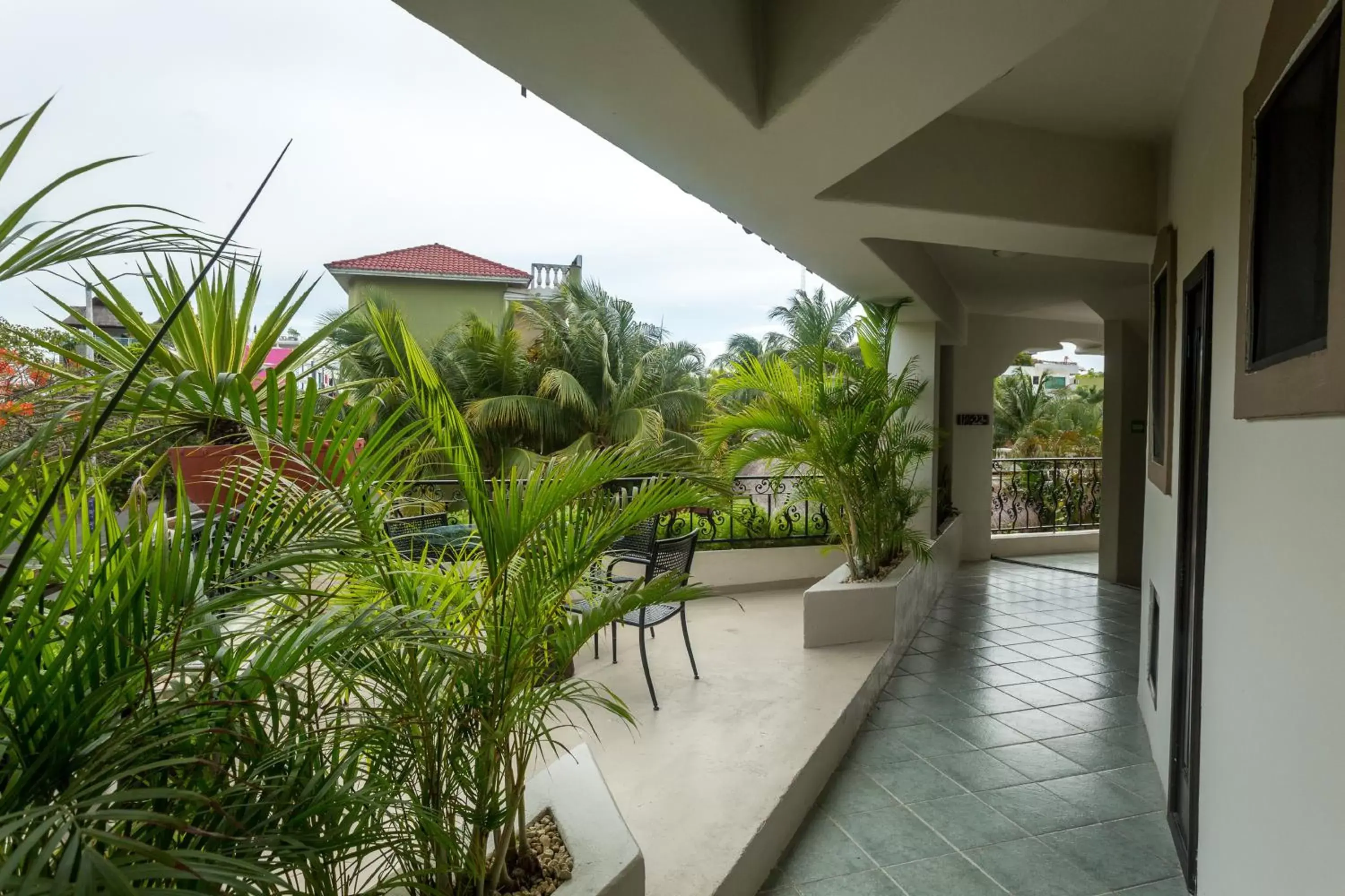 Patio, Balcony/Terrace in Hacienda Paradise Hotel by BFH