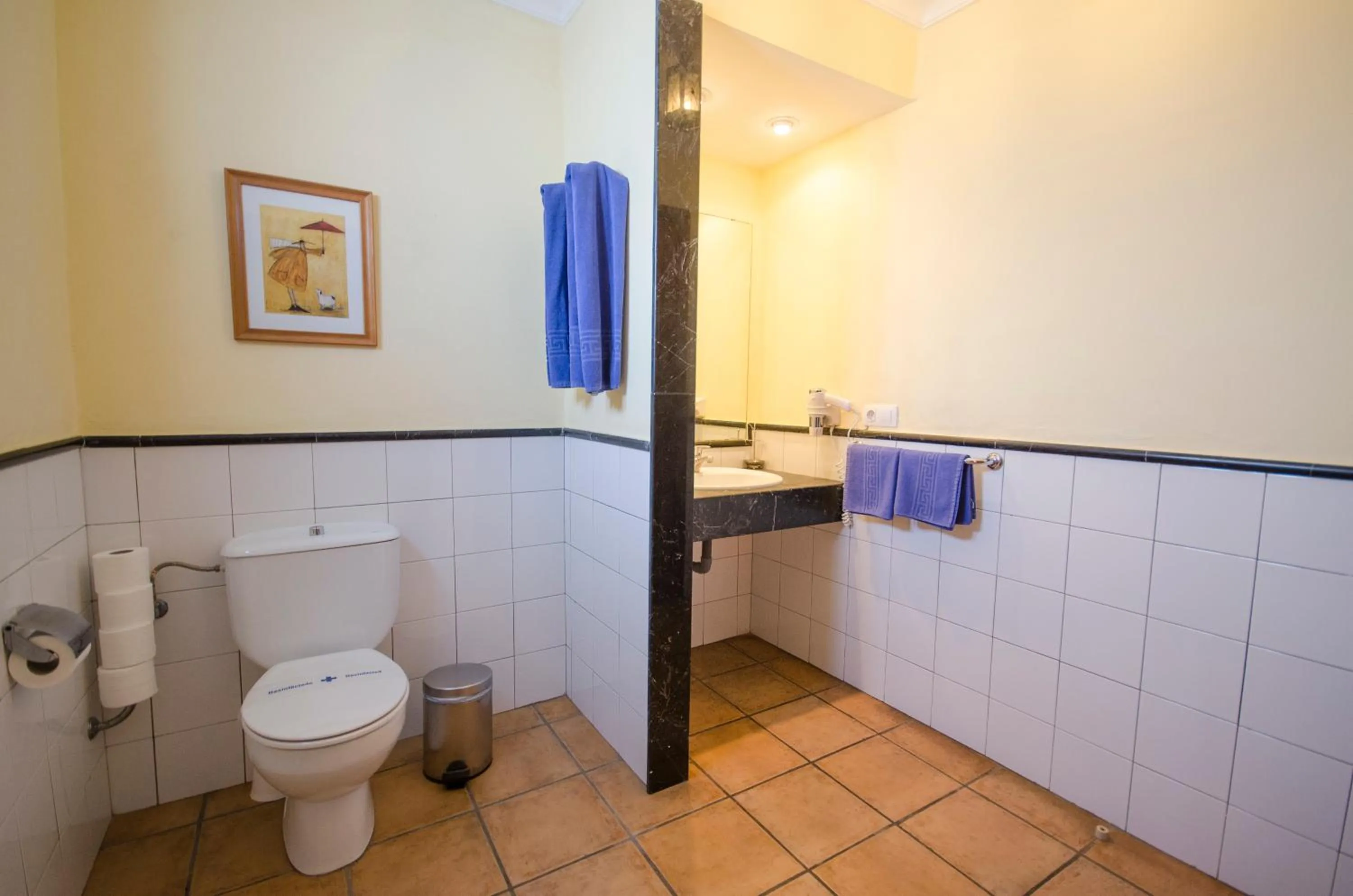 Bathroom in Apartamentos Agua Marina