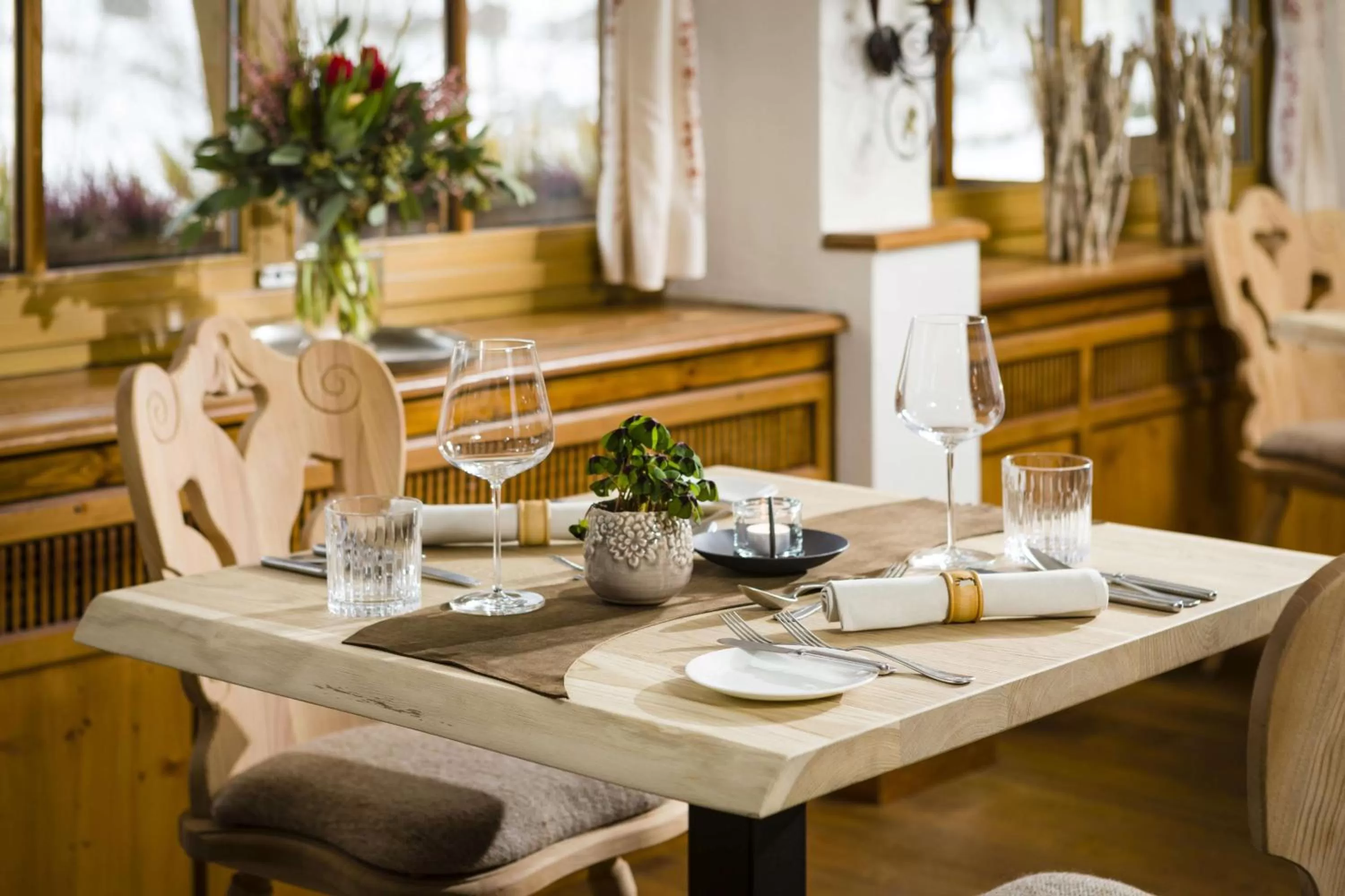 Restaurant/places to eat in Berghotel Rehlegg