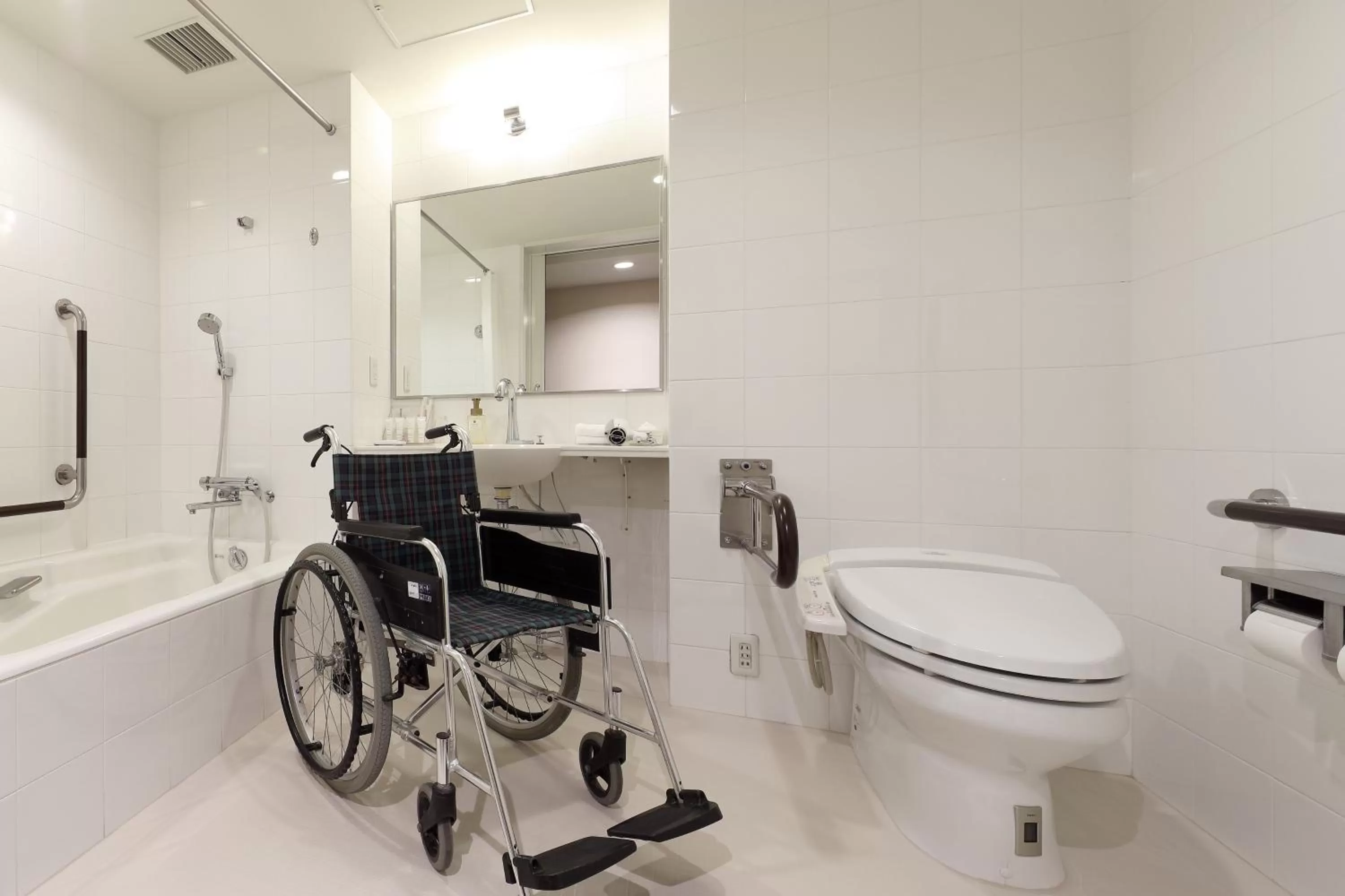 Bathroom in ANA Crowne Plaza Okayama by IHG