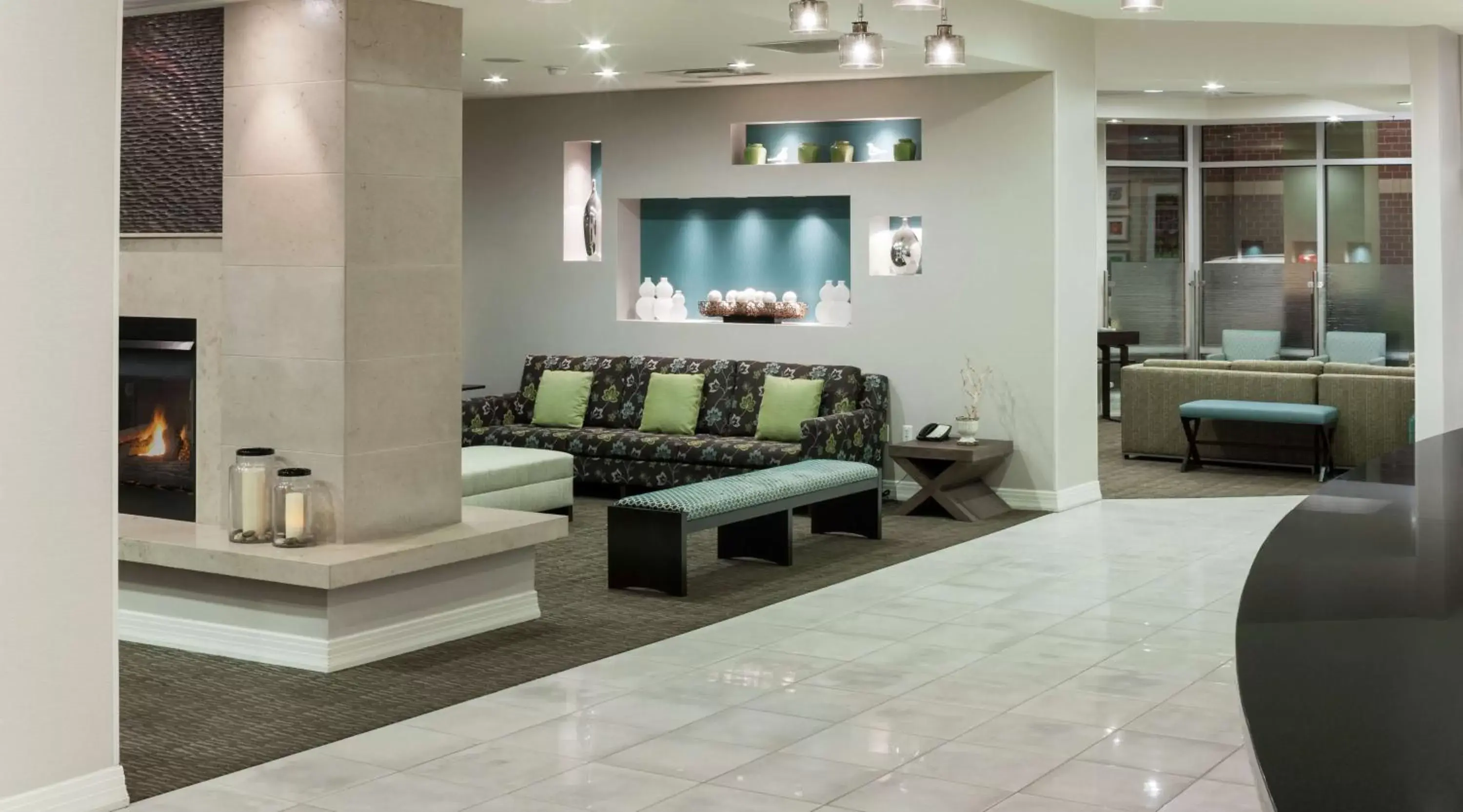 Lobby or reception, Seating Area in Hilton Garden Inn Denver Downtown