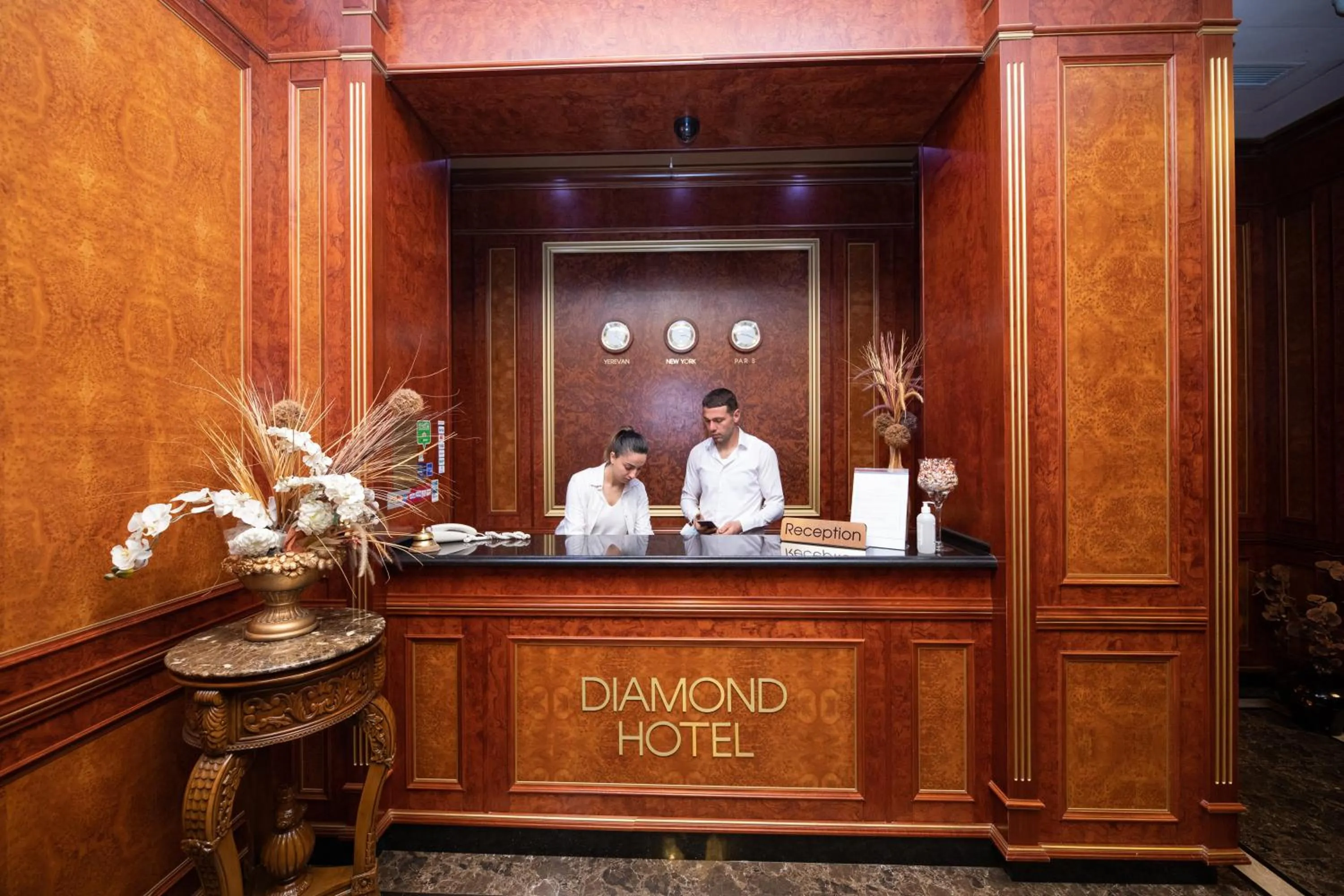 Lobby or reception in Diamond Hotel Yerevan