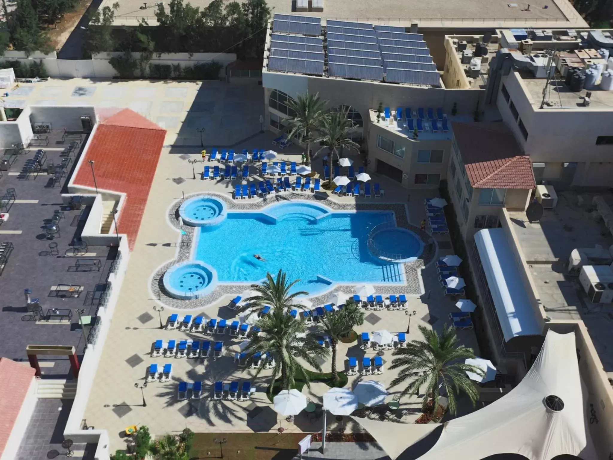 Swimming pool, Pool View in Crowne Plaza Amman, an IHG Hotel