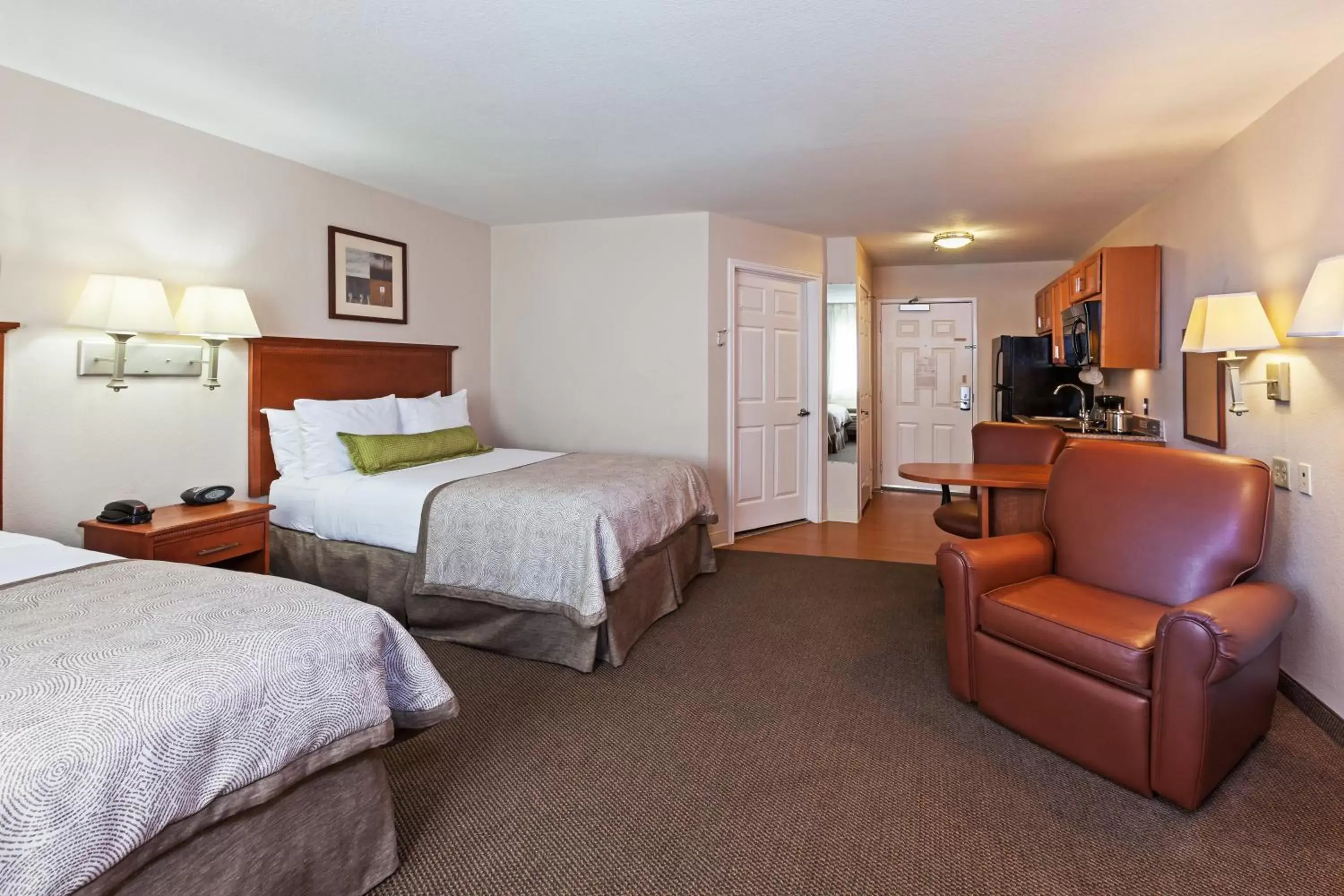 Bedroom, Bed in Candlewood Suites Pearland by IHG Bedroom, Bed in Candlewood Suites Pearland by IHG