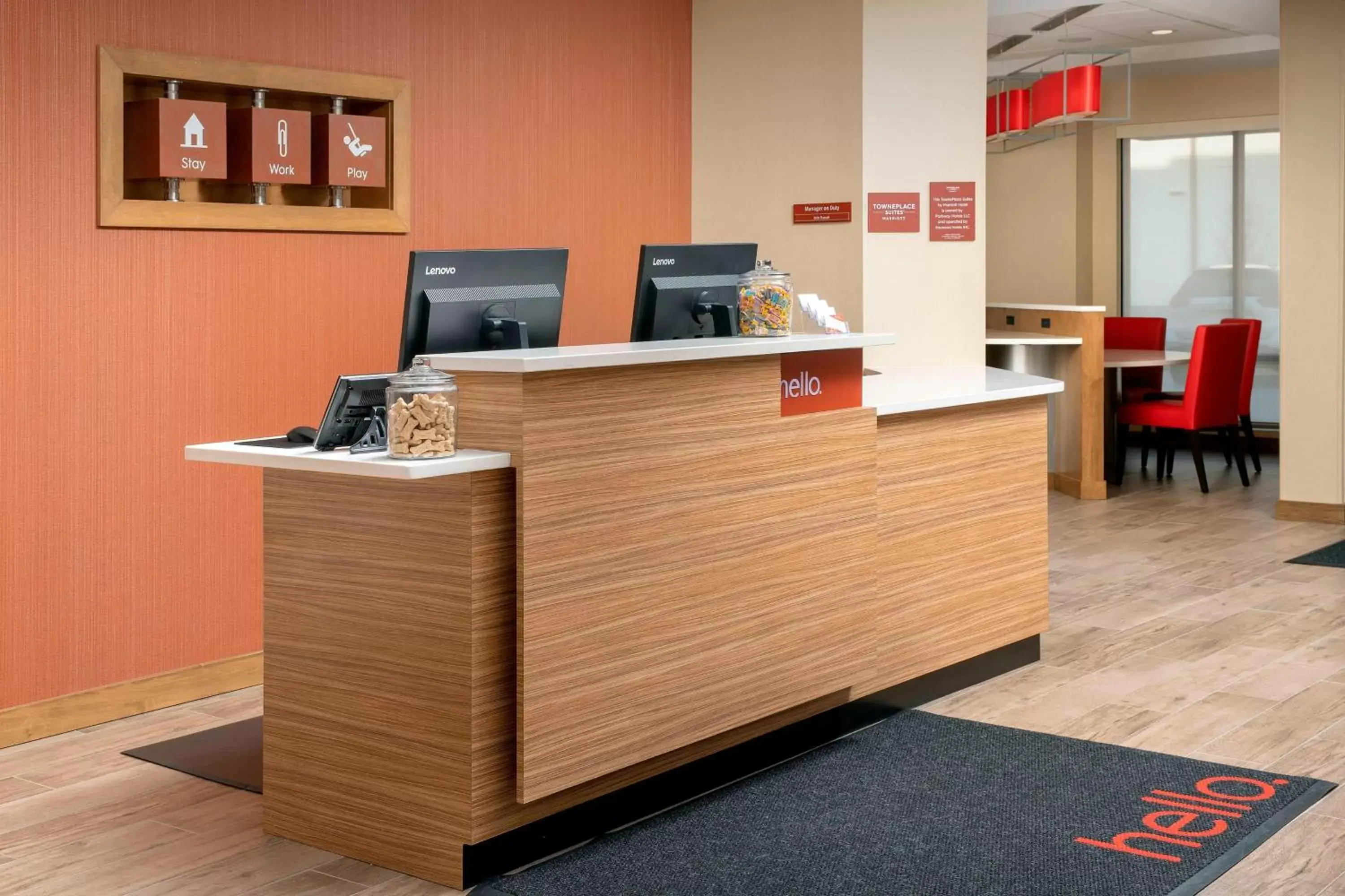 Lobby or reception, Lobby/Reception in TownePlace Suites by Marriott College Park