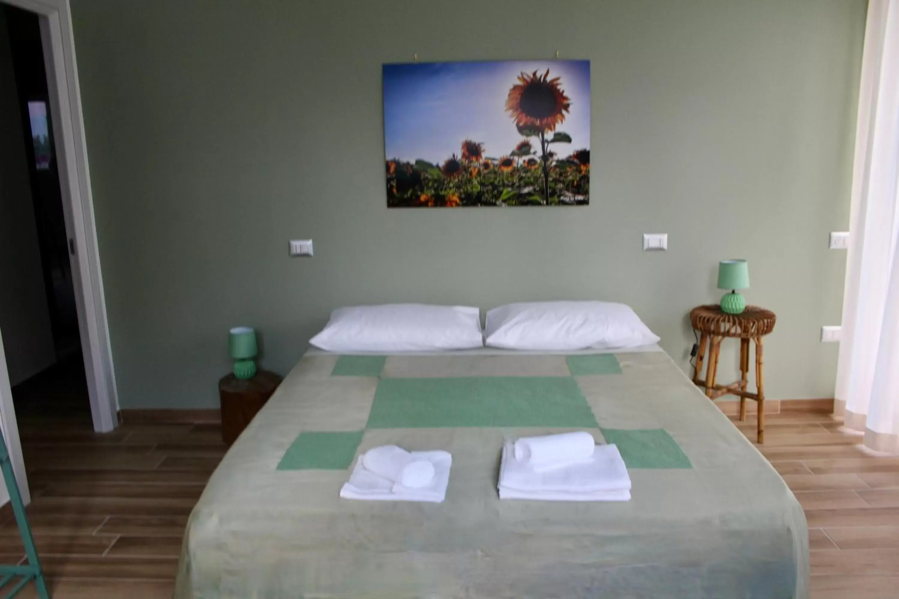 Bed in B&B Salsedine e Girasoli