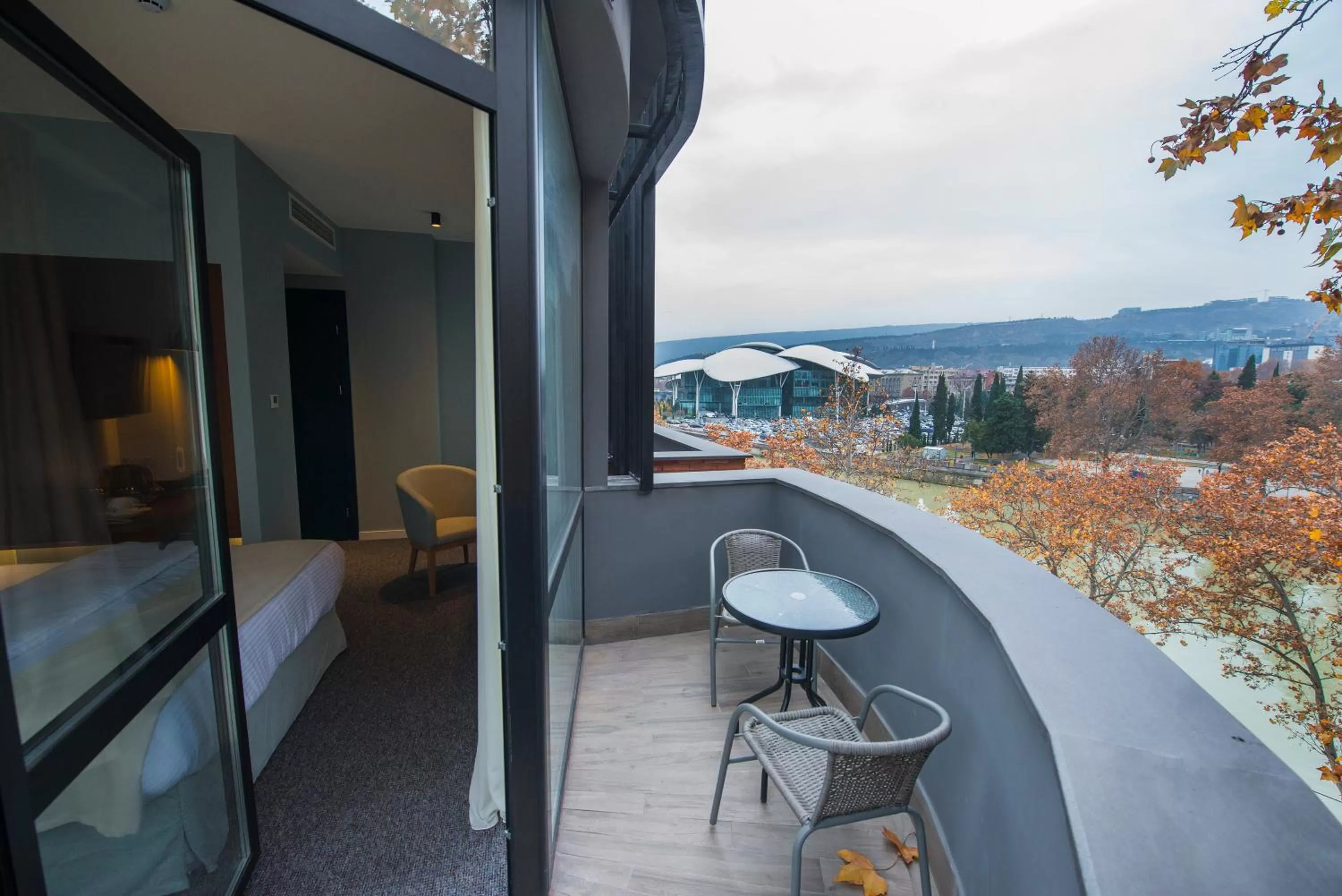 Balcony/Terrace in River View Hotel Tbilisi