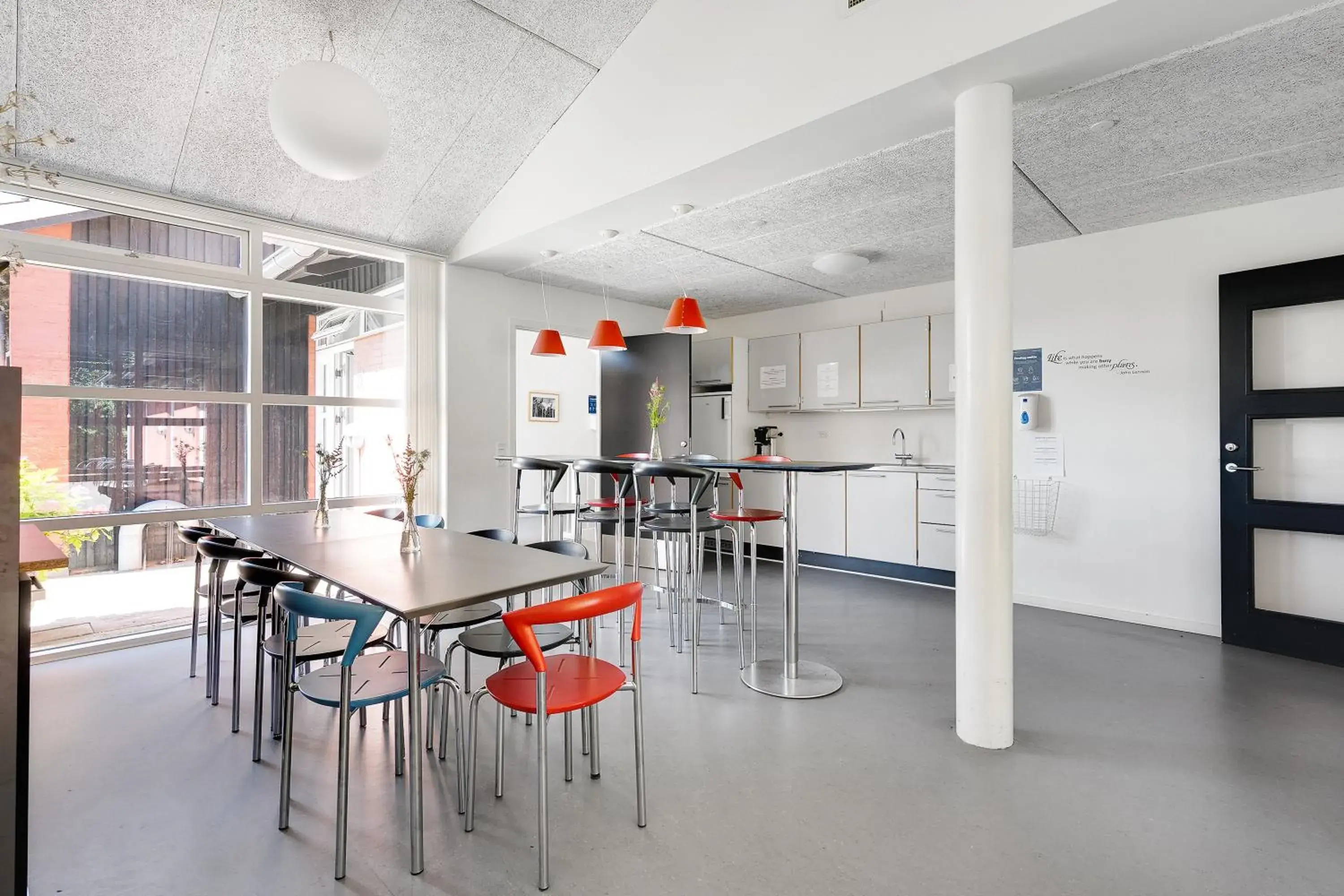 Seating area in Danhostel Hillerød