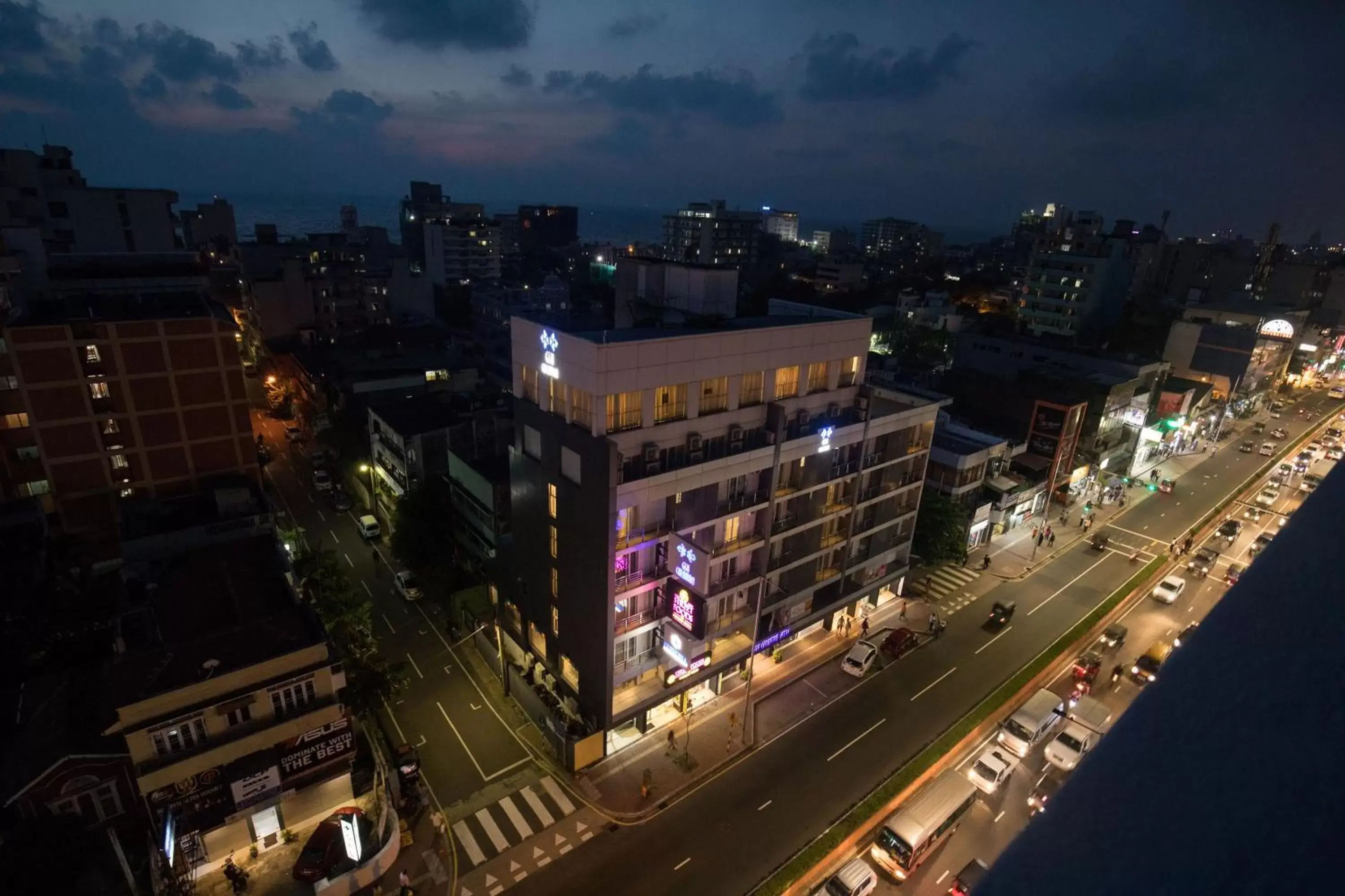 Facade/entrance, Bird's-eye View in GSH Colombo