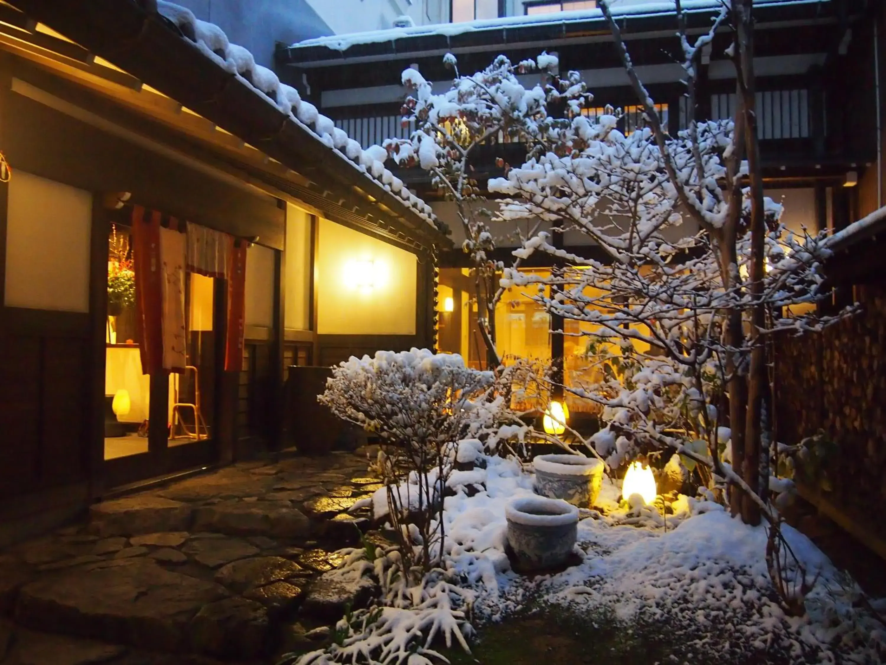 Facade/entrance, Winter in Ryokan Oyado Koto No Yume