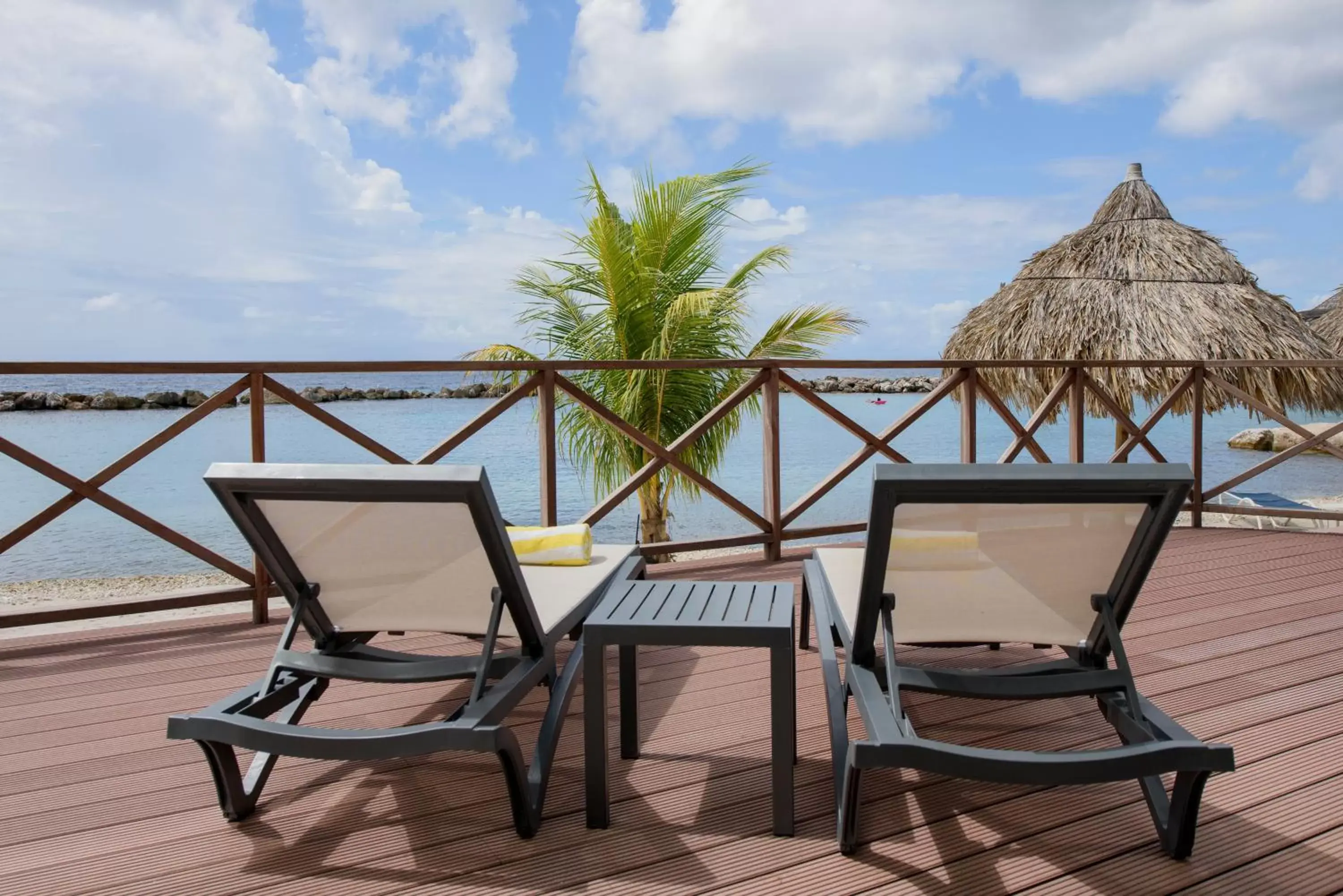 Balcony/Terrace in Curacao Avila Beach Hotel