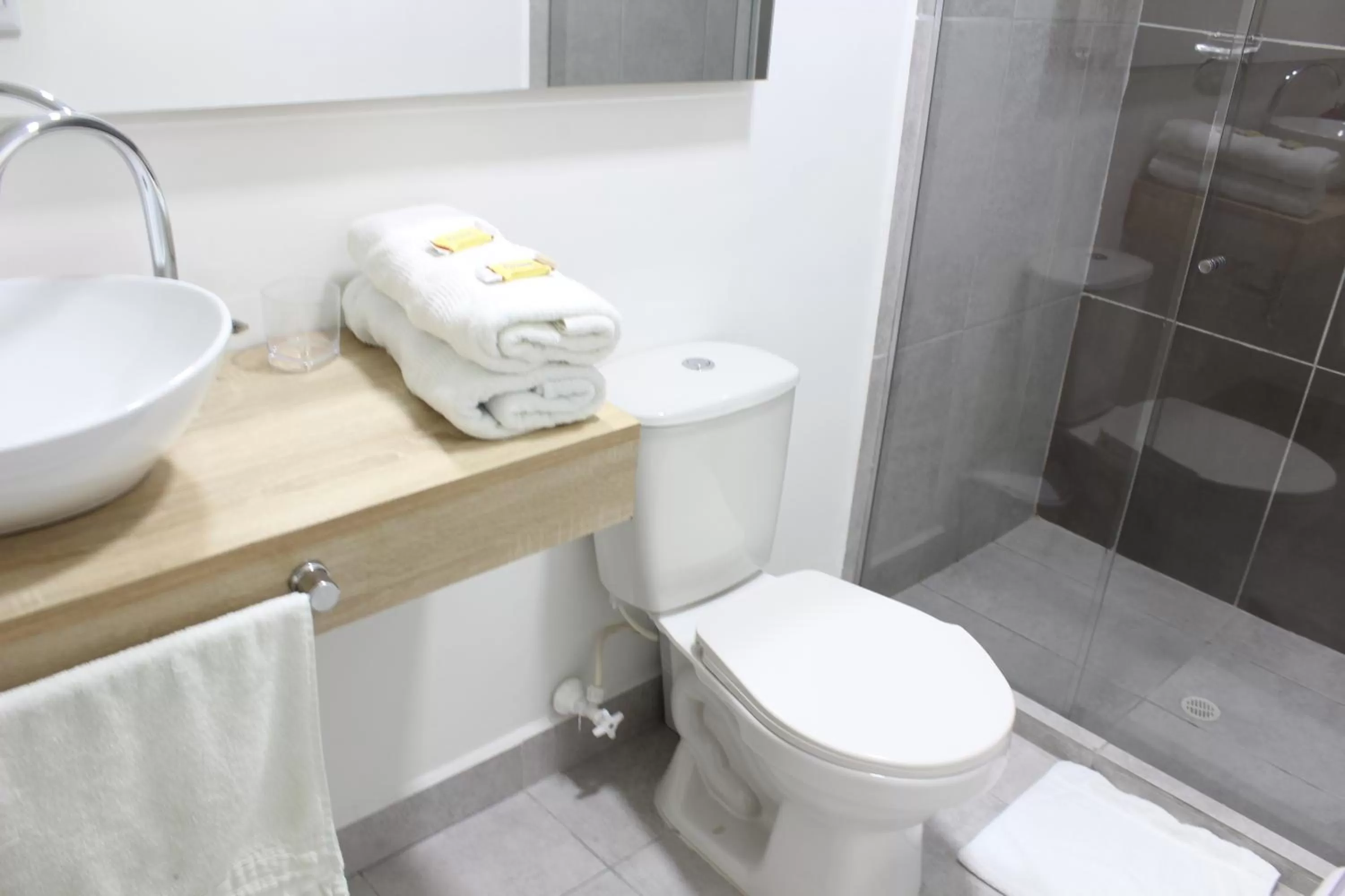 Bathroom in Hotel Boutique Plaza