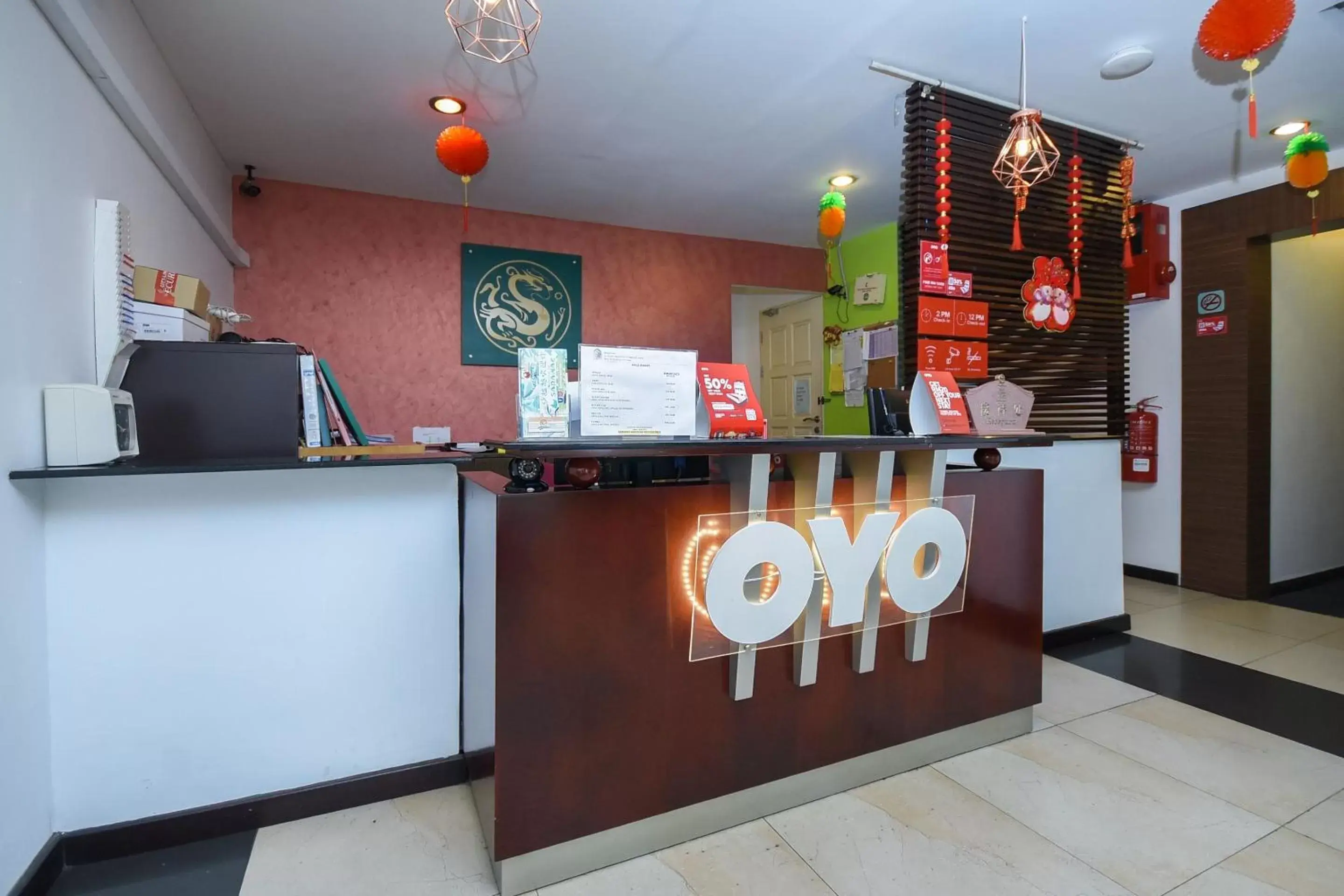 Lobby or reception, Lobby/Reception in Super OYO 976 Dragon Inn